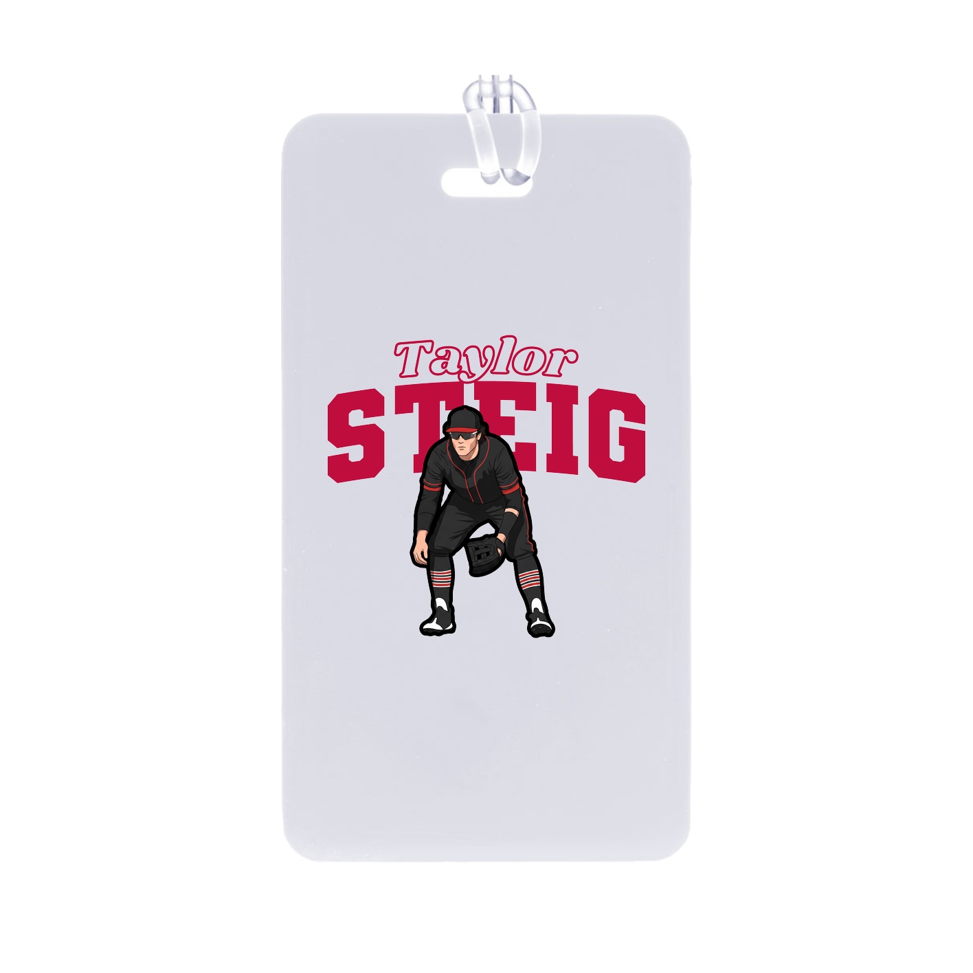 Bag Tag — Name Arch in Classic