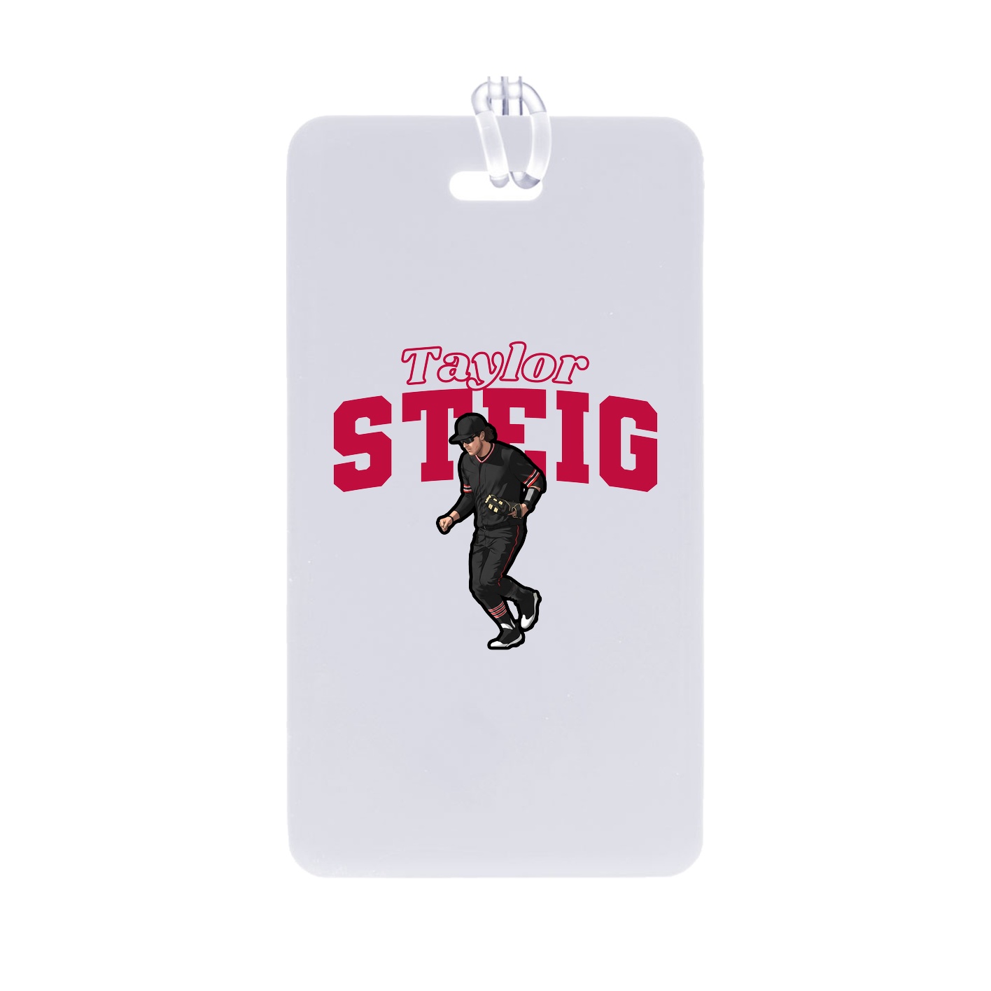 Bag Tag — Name Arch in Classic