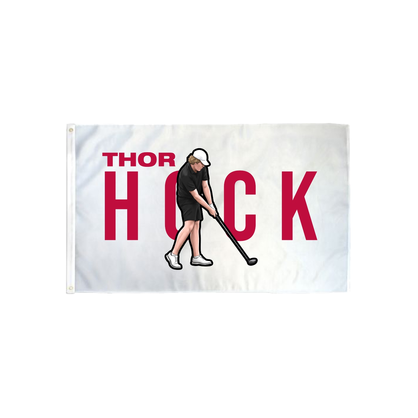 3x5 Flag — Player Name in Classic