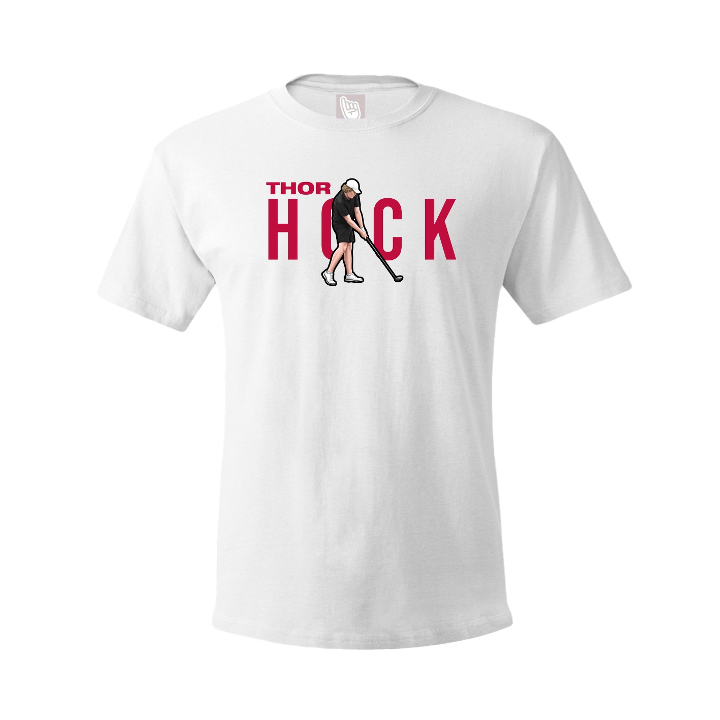 Youth Tee — Player Name in White