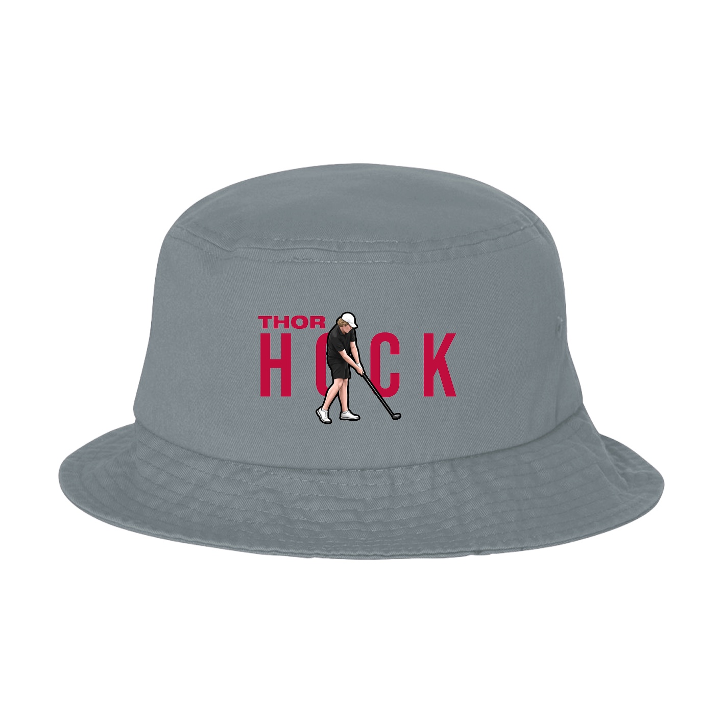 Bucket Cap — Player Name in Grey