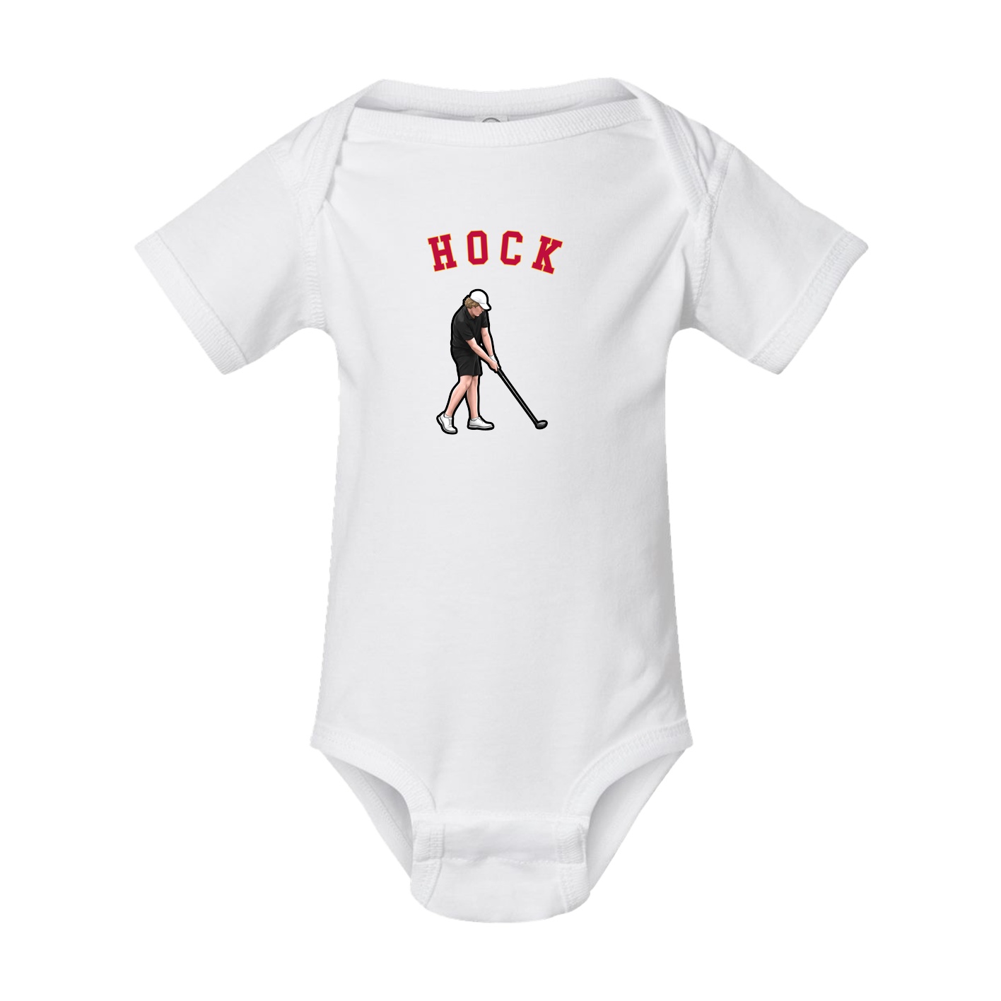 Baby Onesie — Shirsey Arch in White