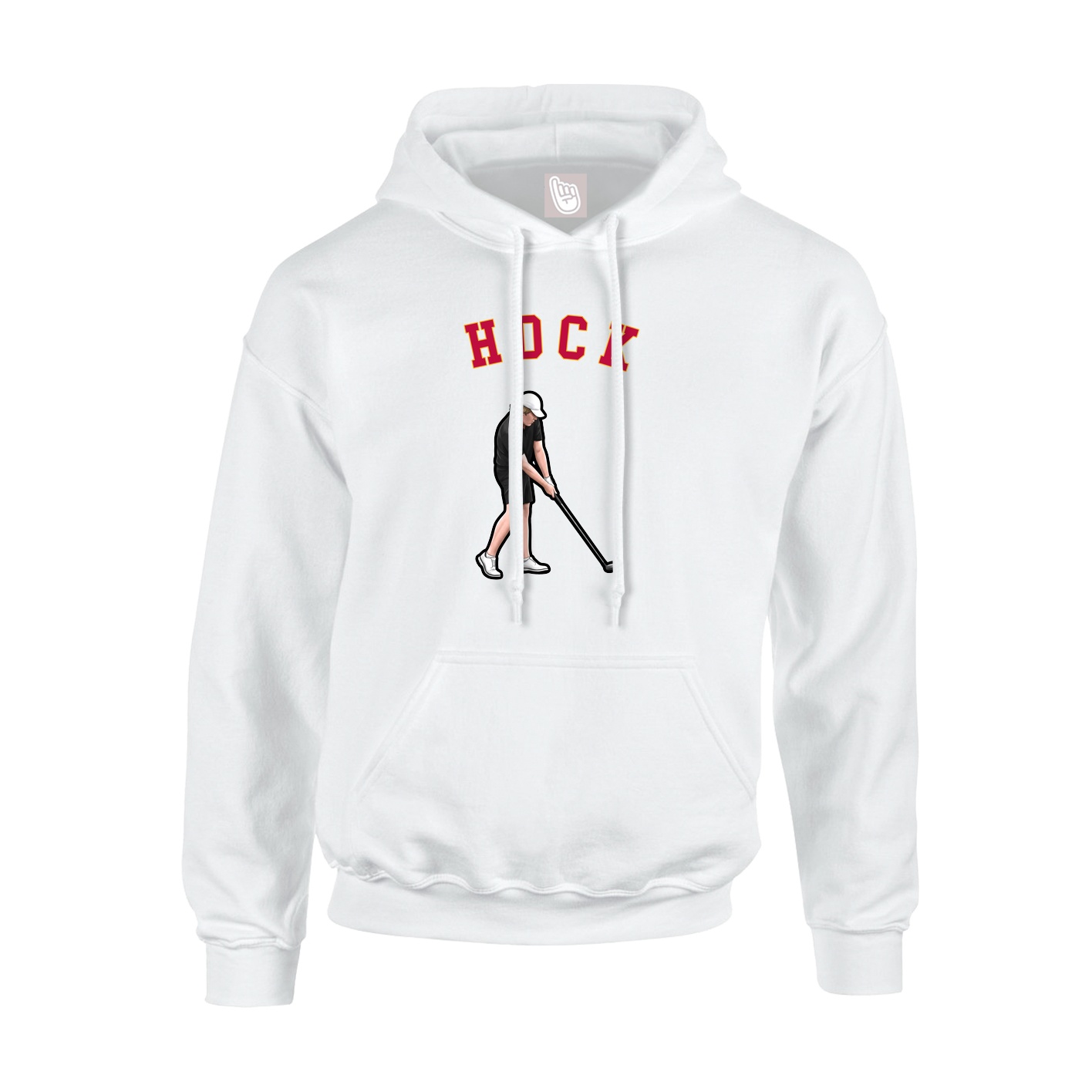 Hoodie — Shirsey Arch in White