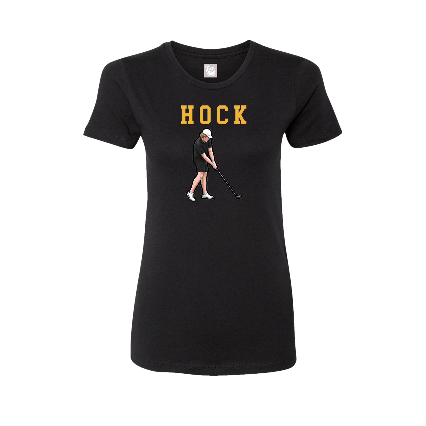 Fitted Women's Tee — Shirsey in Black