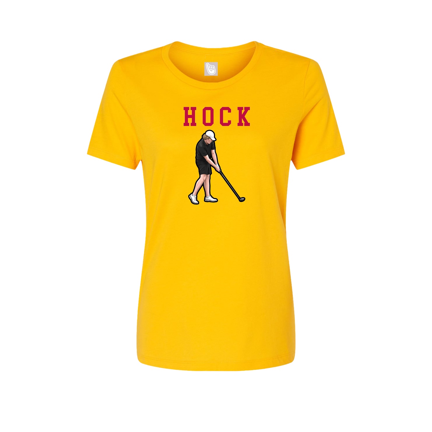 Fitted Women's Tee — Shirsey in Gold