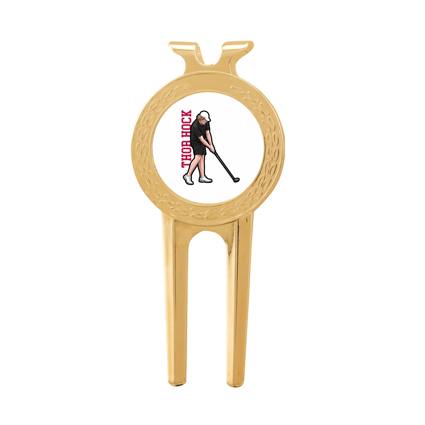 Divot Tool with Ball Marker — Name Vertical in Classic