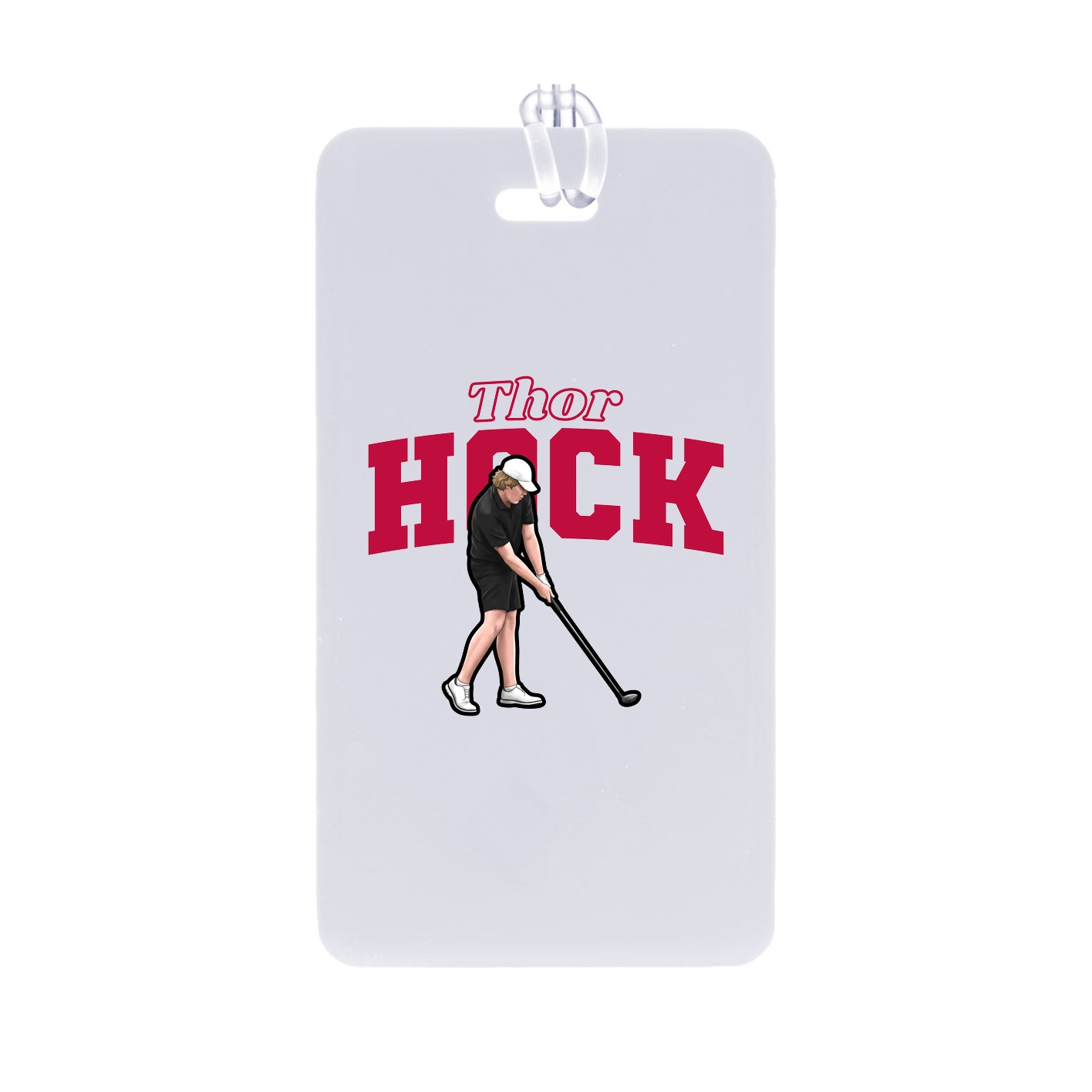 Bag Tag — Name Arch in Classic