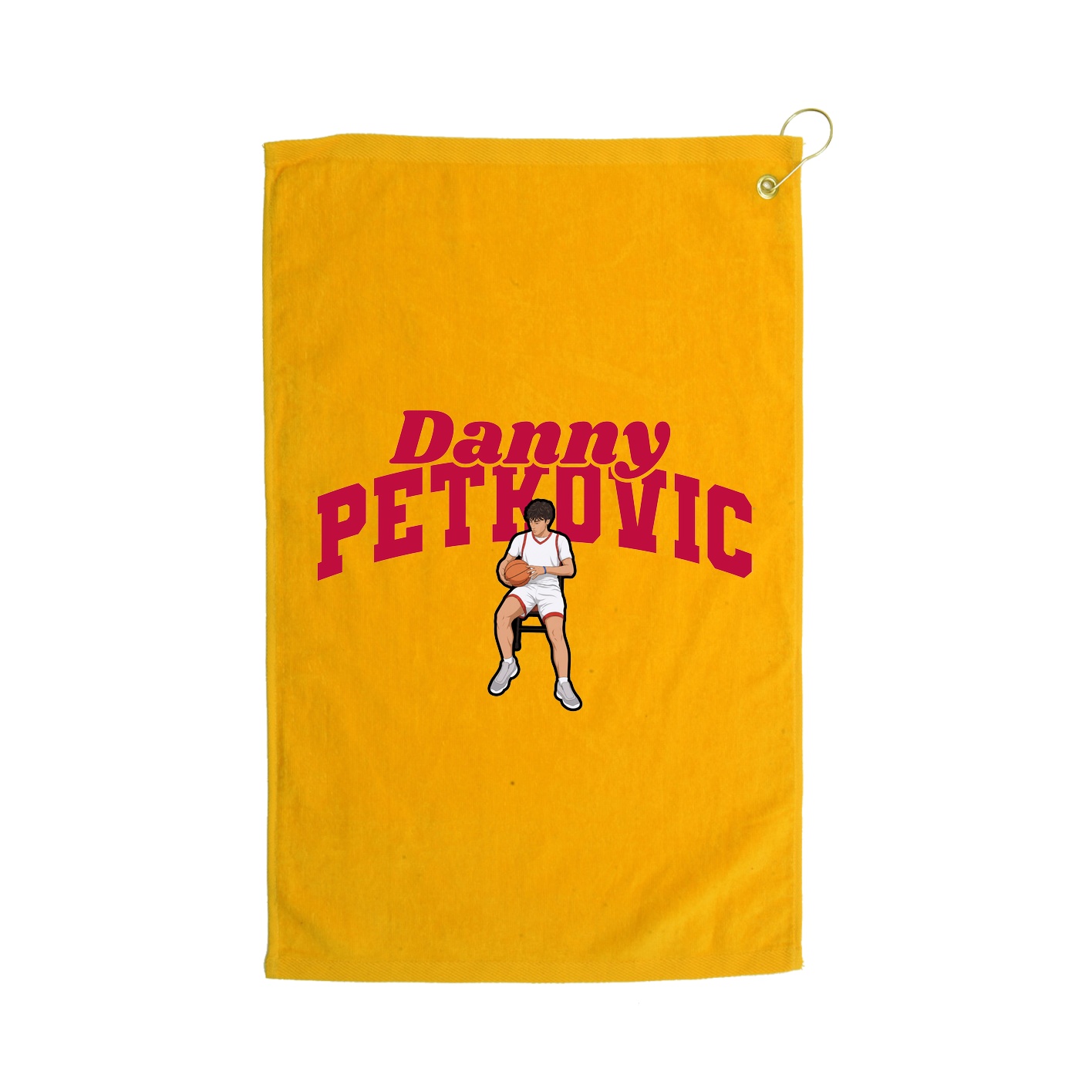Golf Towel — Signature Arch in Gold
