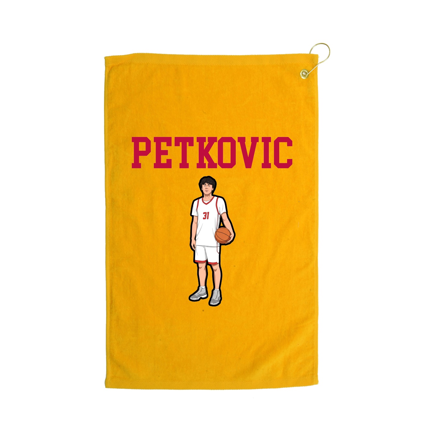 Golf Towel — Shirsey in Gold