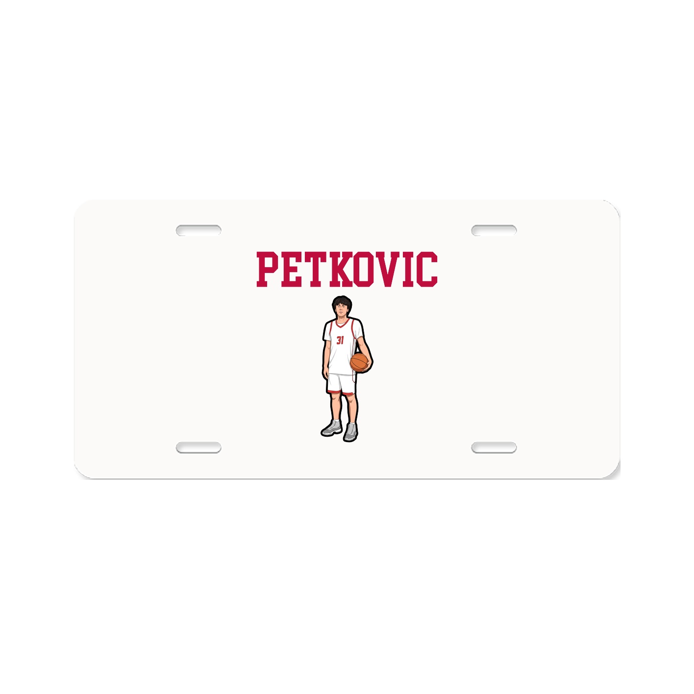 License Plate — Shirsey in Classic