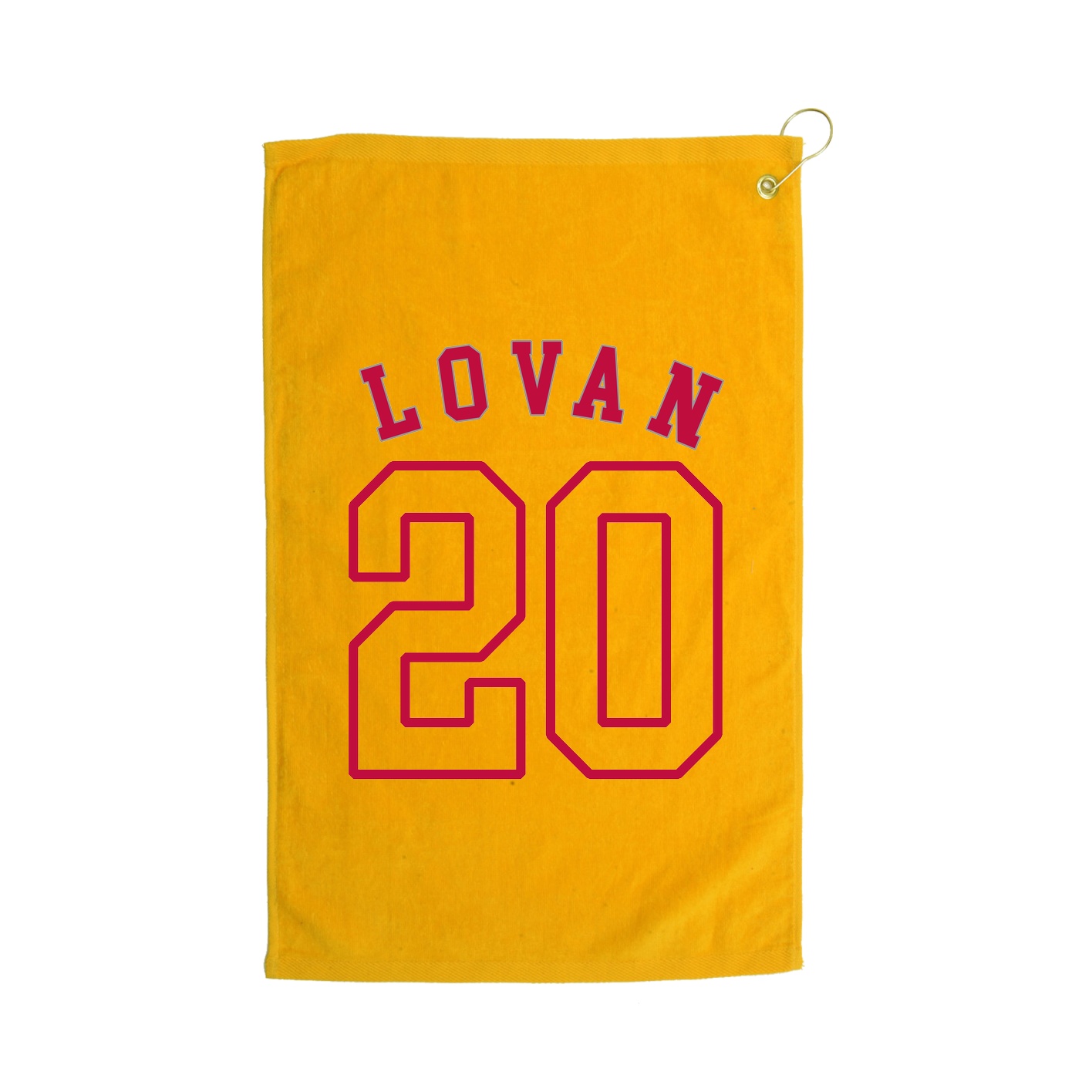 Golf Towel — Shirsey Arch in Gold