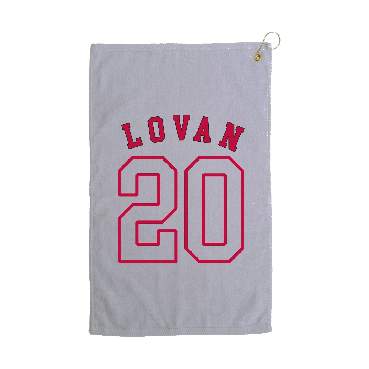 Golf Towel — Shirsey Arch in Grey