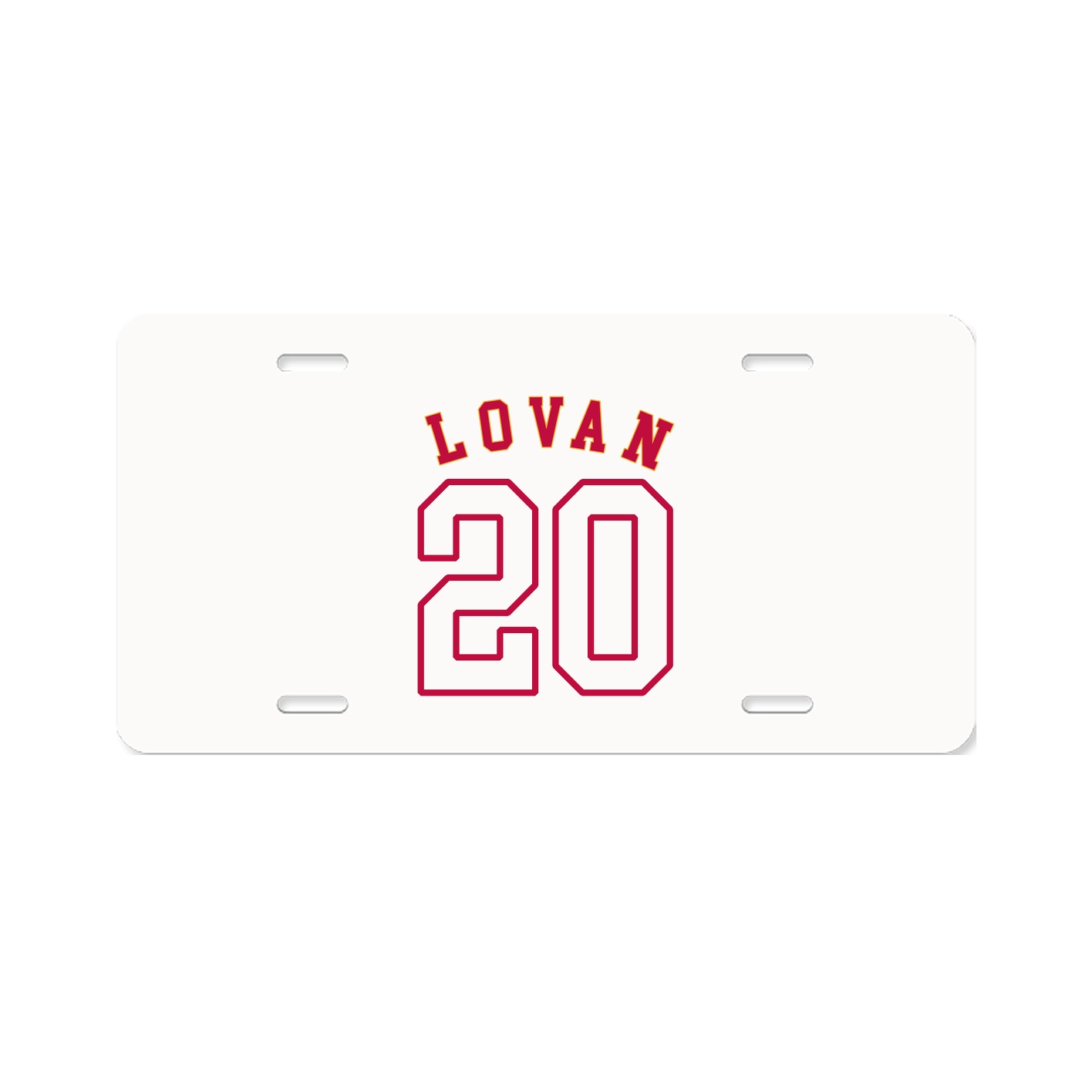 License Plate — Shirsey Arch in Classic