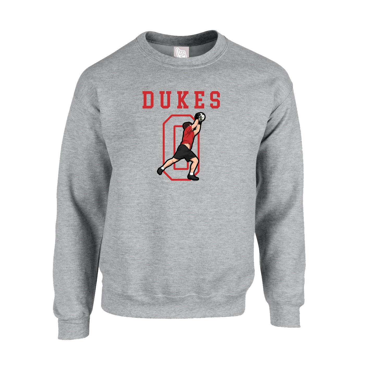 Fleece Crew — Shirsey in Grey