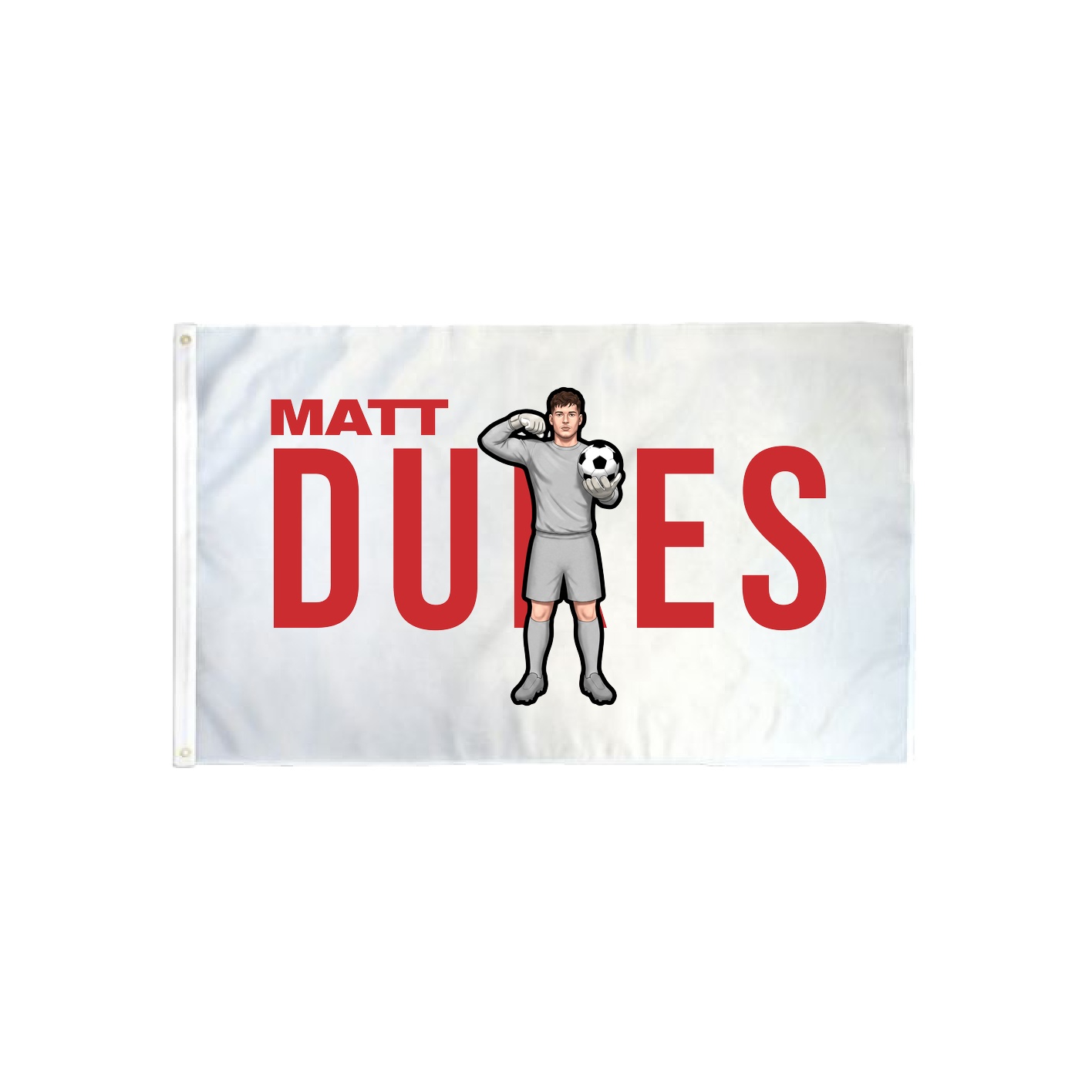 3x5 Flag — Player Name in Classic