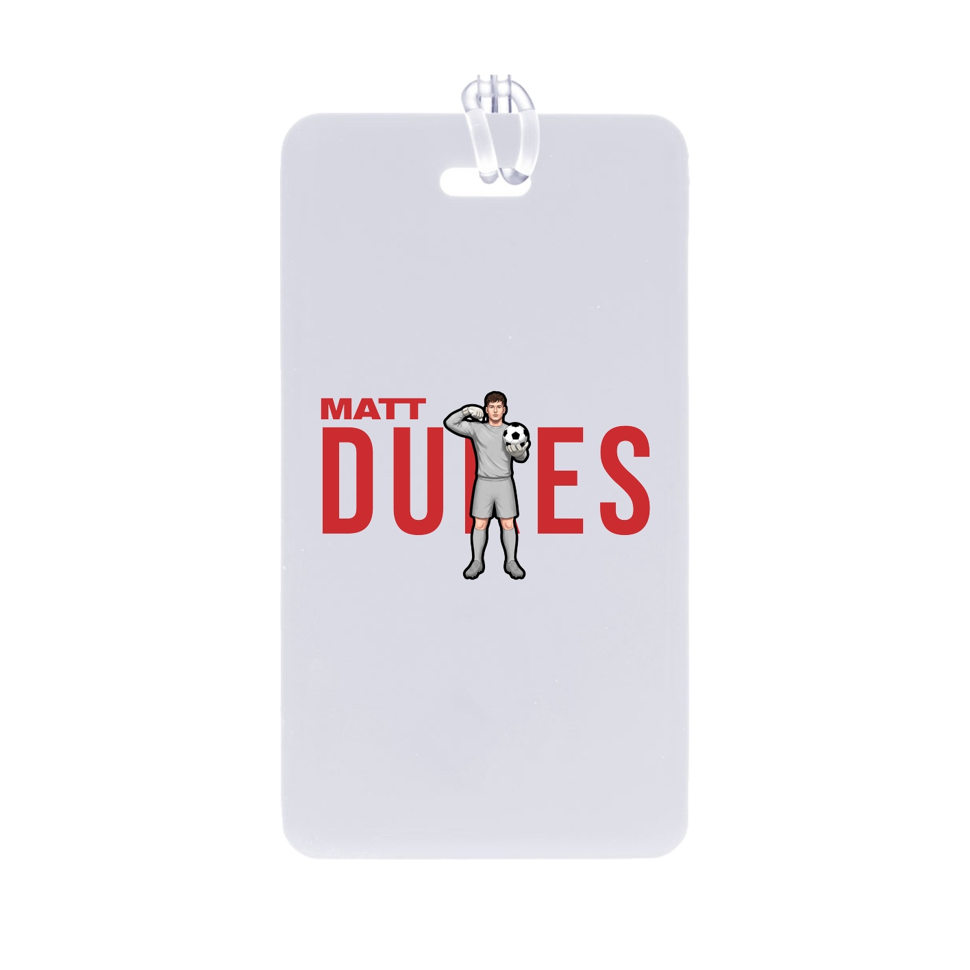 Bag Tag — Player Name in Classic