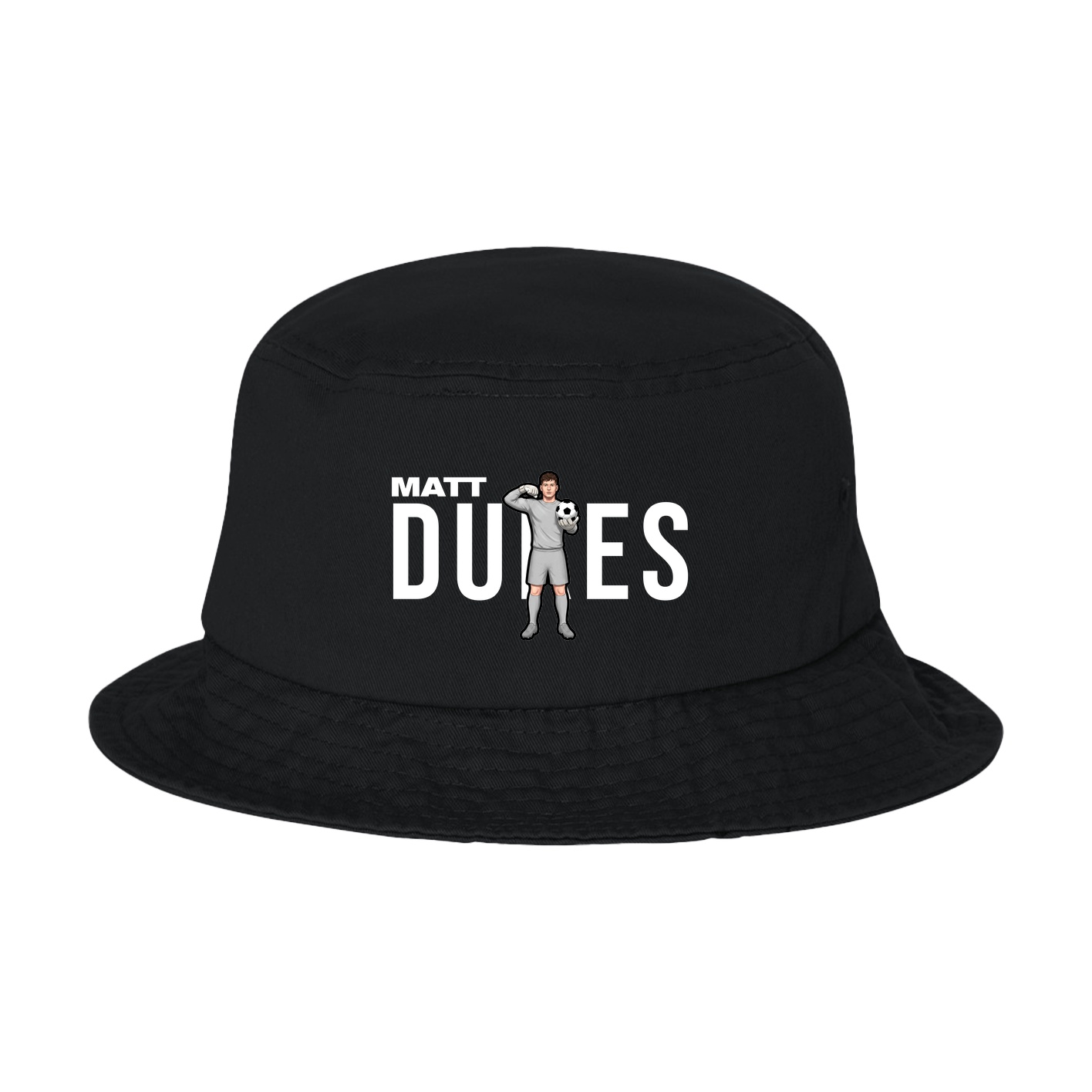 Bucket Cap — Player Name in Black