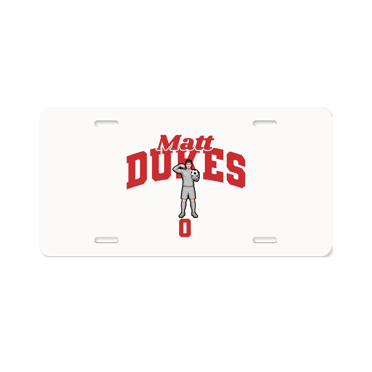 License Plate — Signature Arch in Classic