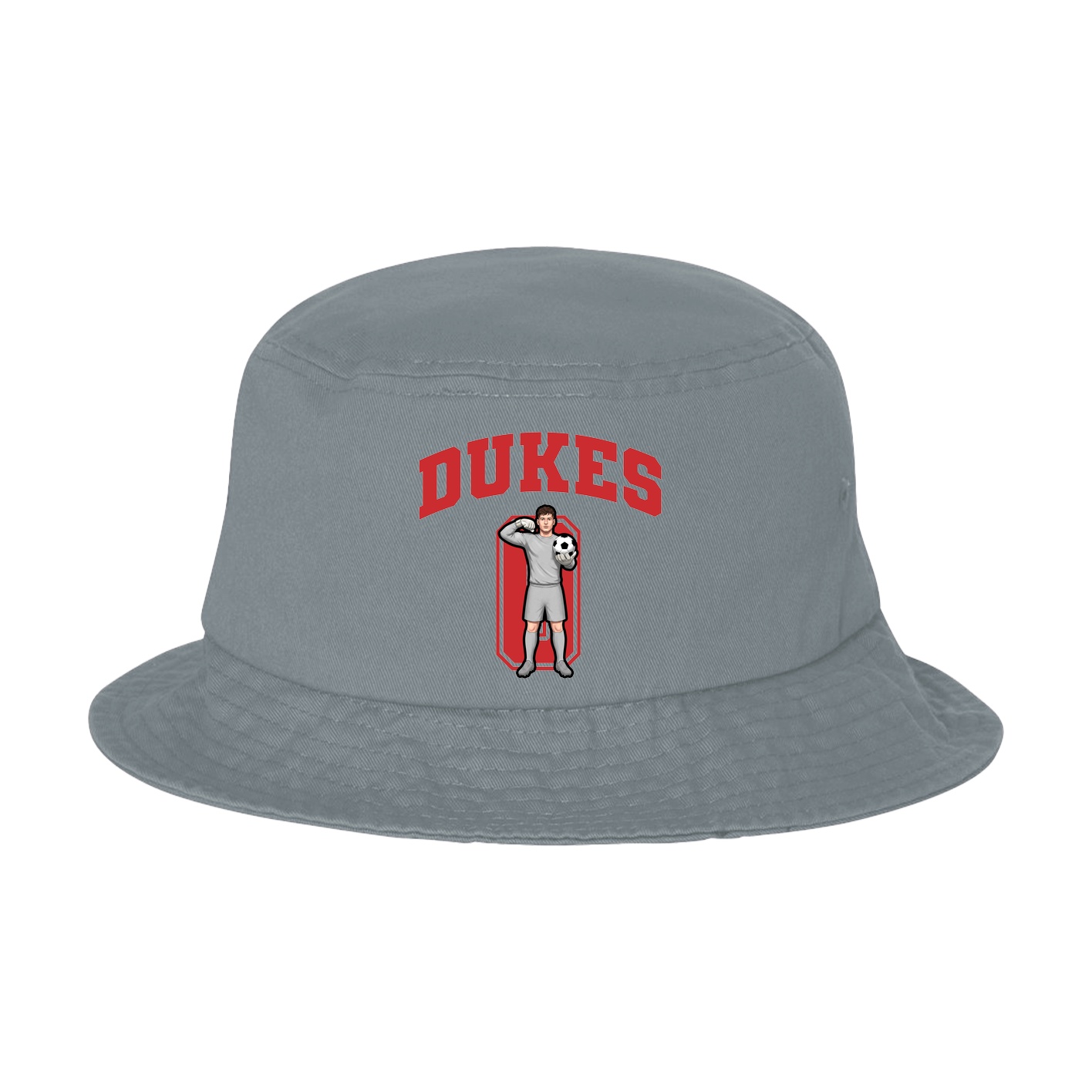 Bucket Cap — Number in Grey