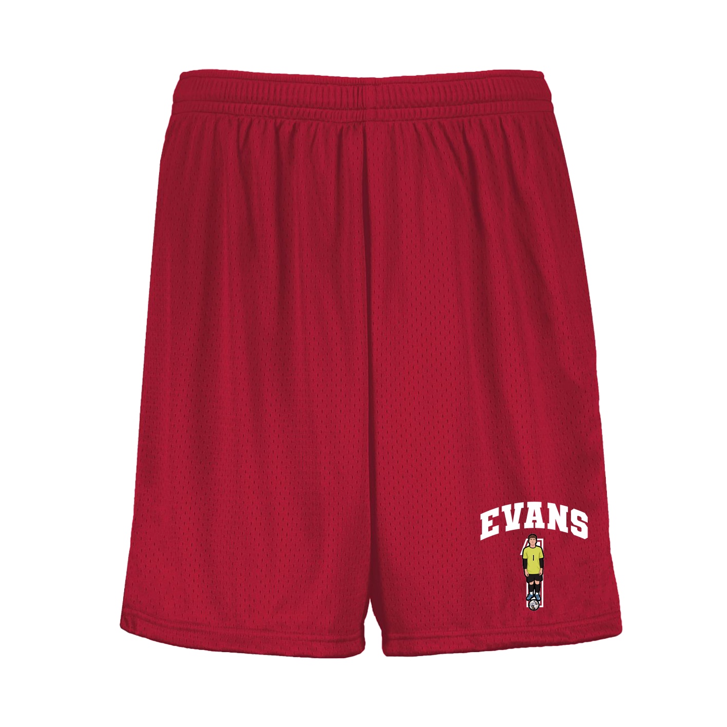 Shorts — Number in Red