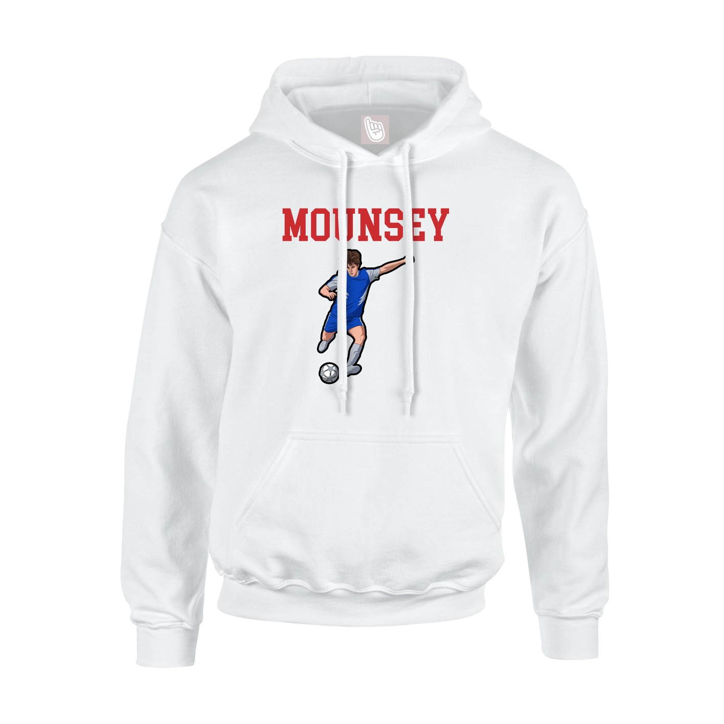 Youth Hoodie — Shirsey in White
