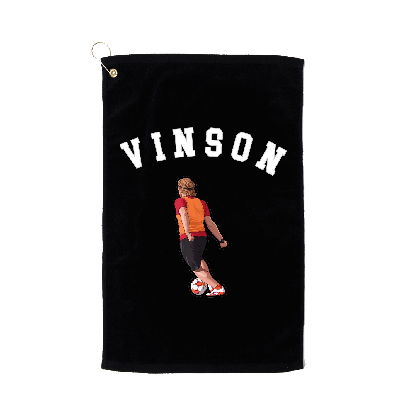 Golf Towel — Shirsey Arch in Black
