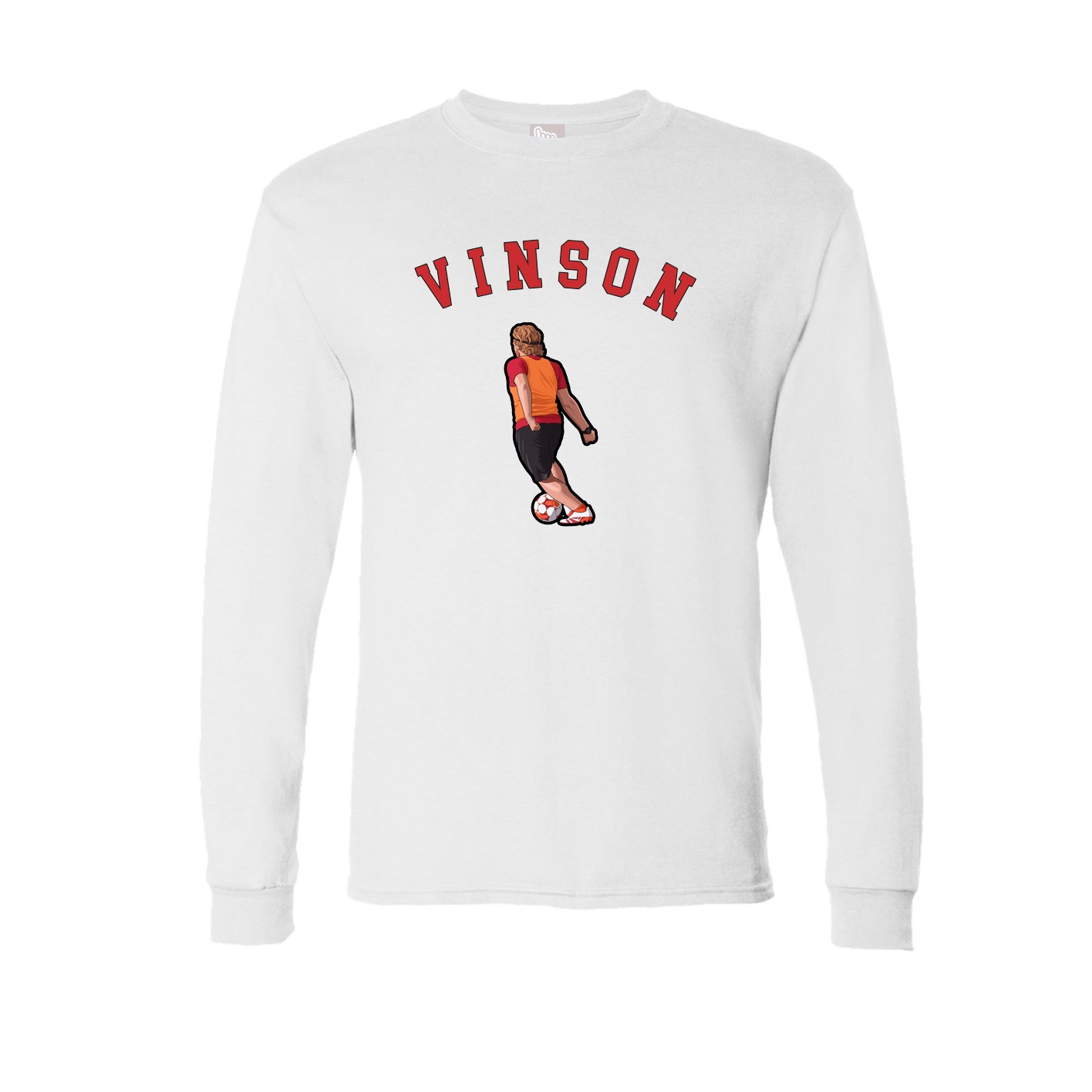 Long Sleeve Tee — Shirsey Arch in White