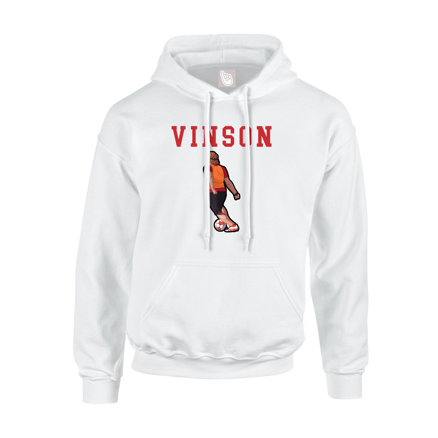 Youth Hoodie — Shirsey in White