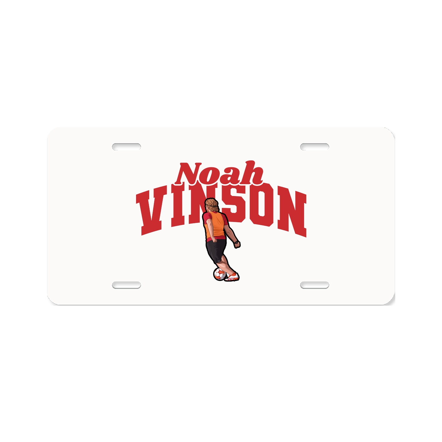 License Plate — Signature Arch in Classic