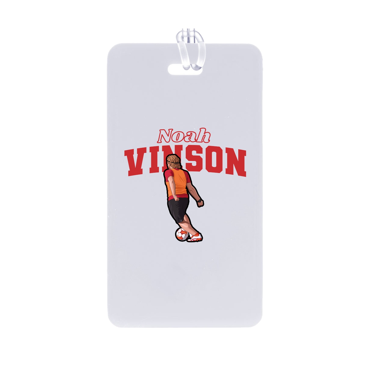 Bag Tag — Name Arch in Classic