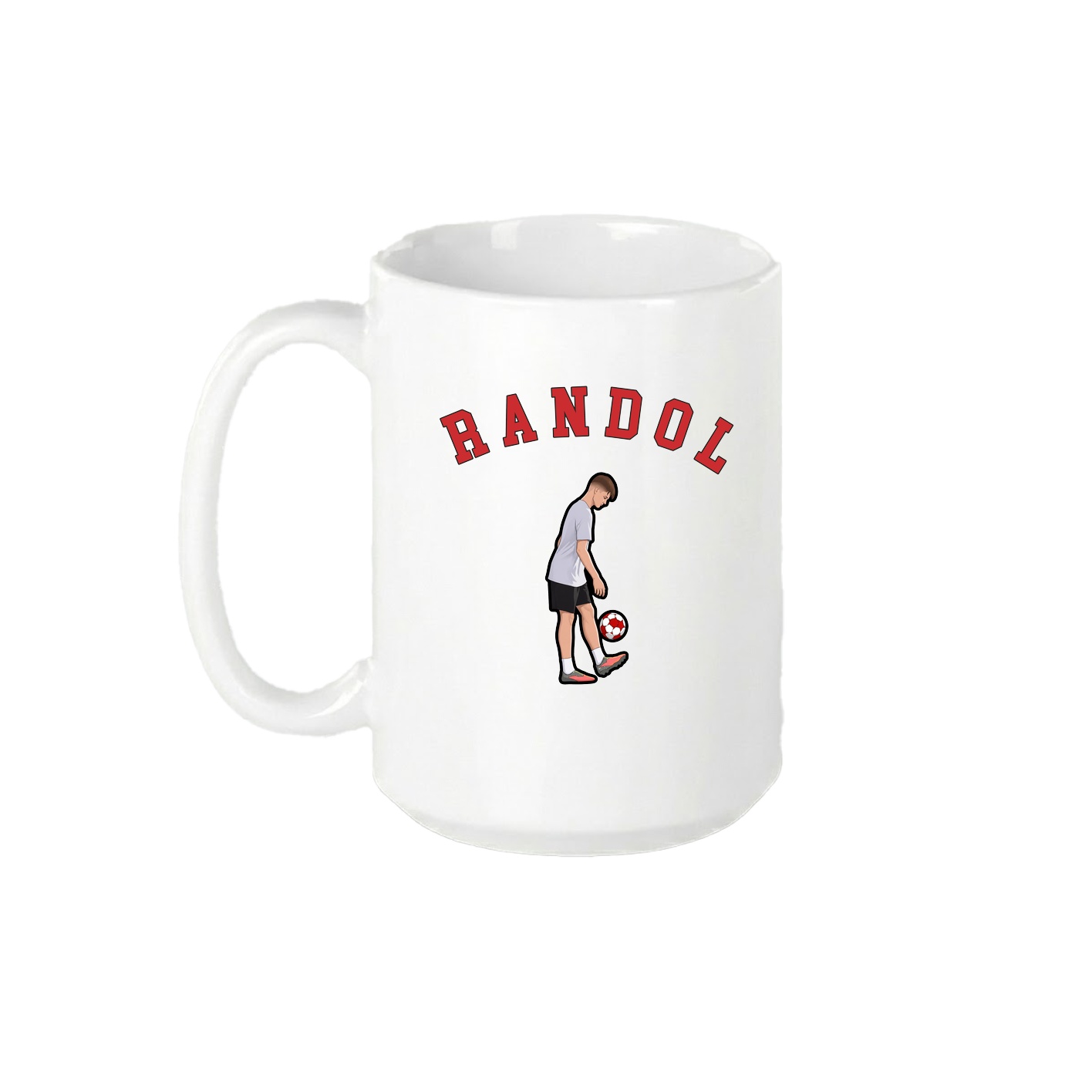 15oz Coffee Mug — Shirsey Arch in White