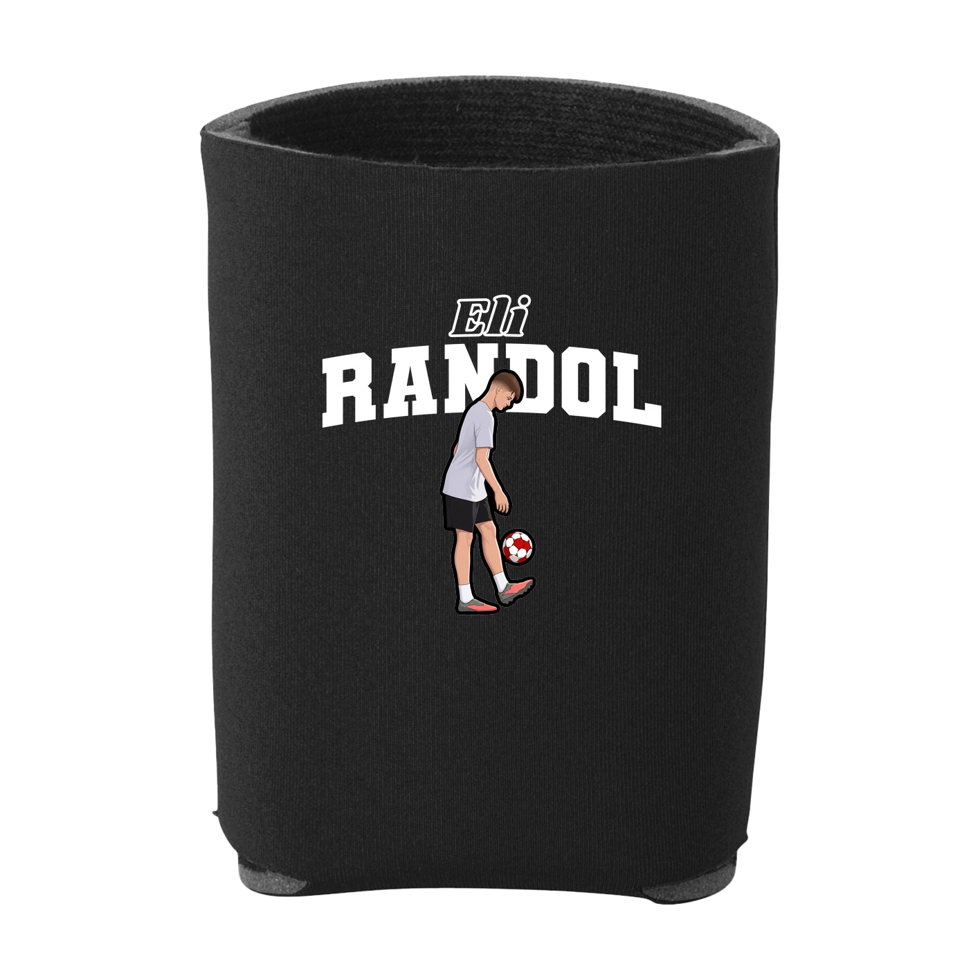 Can Holder — Name Arch in Black