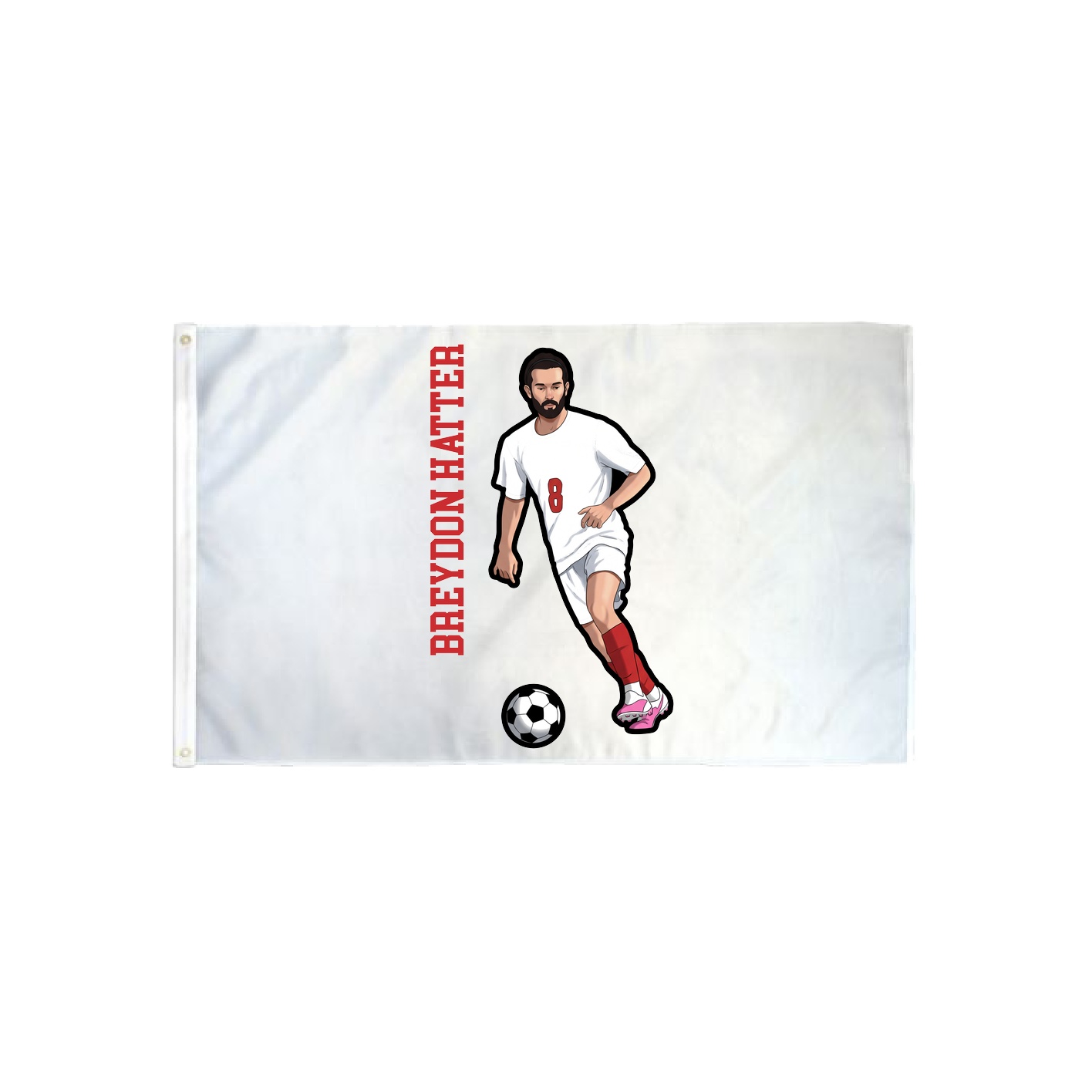 3x5 Flag — Name Vertical in Classic
