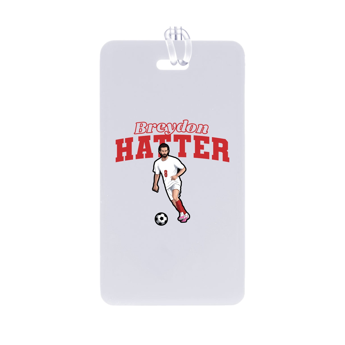 Bag Tag — Name Arch in Classic