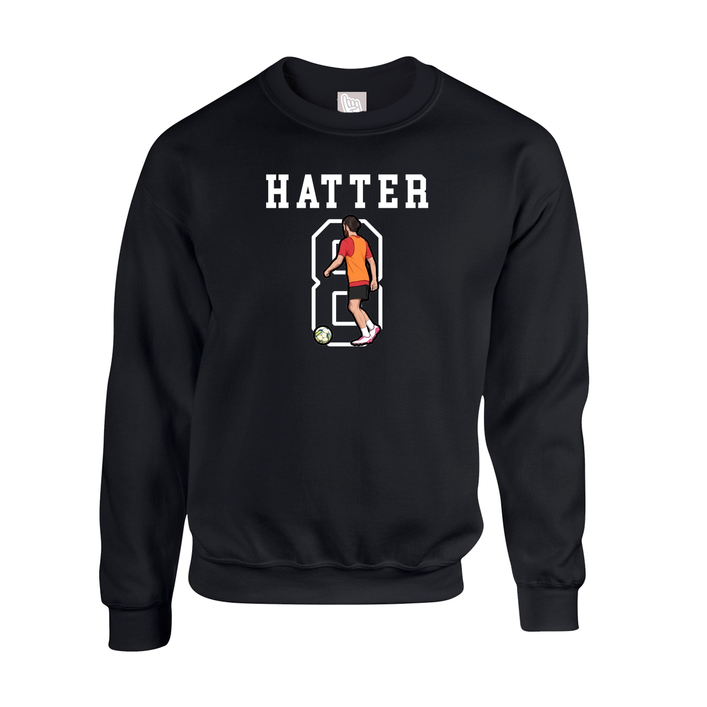 Fleece Crew — Shirsey in Black