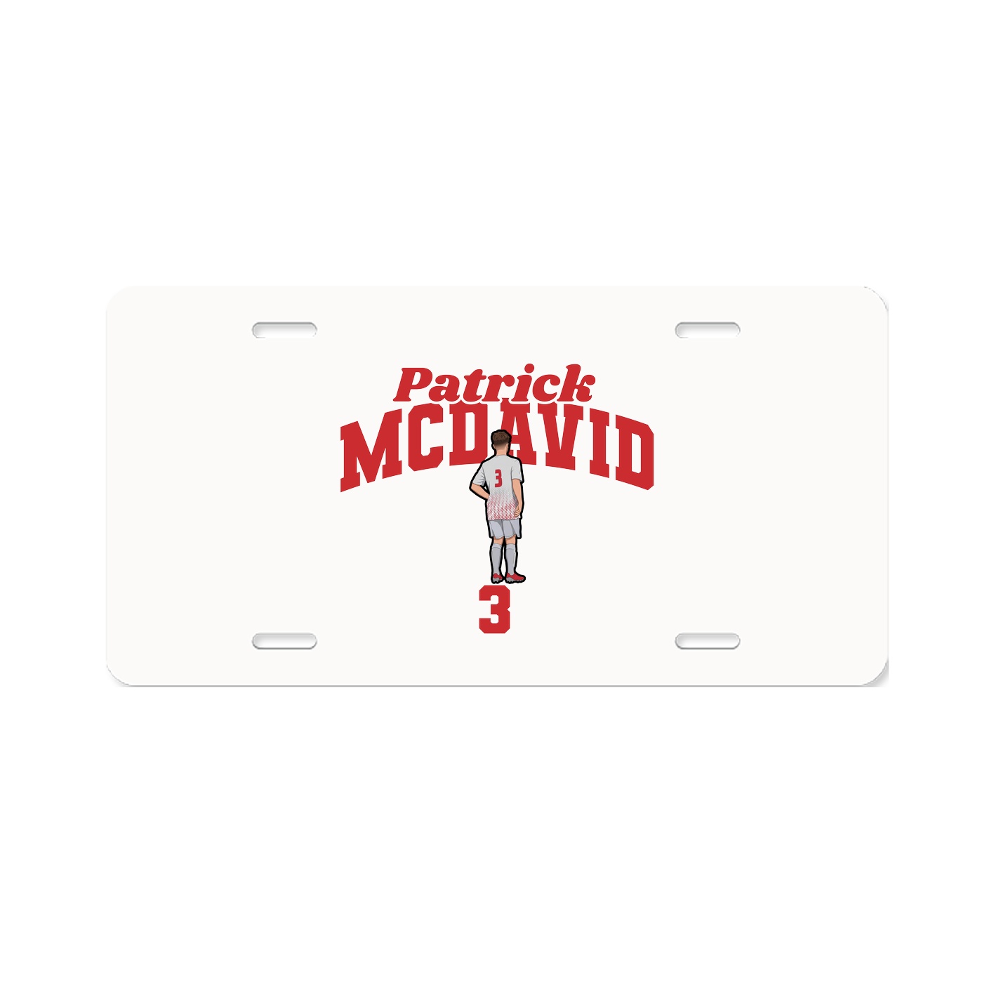 License Plate — Signature Arch in Classic