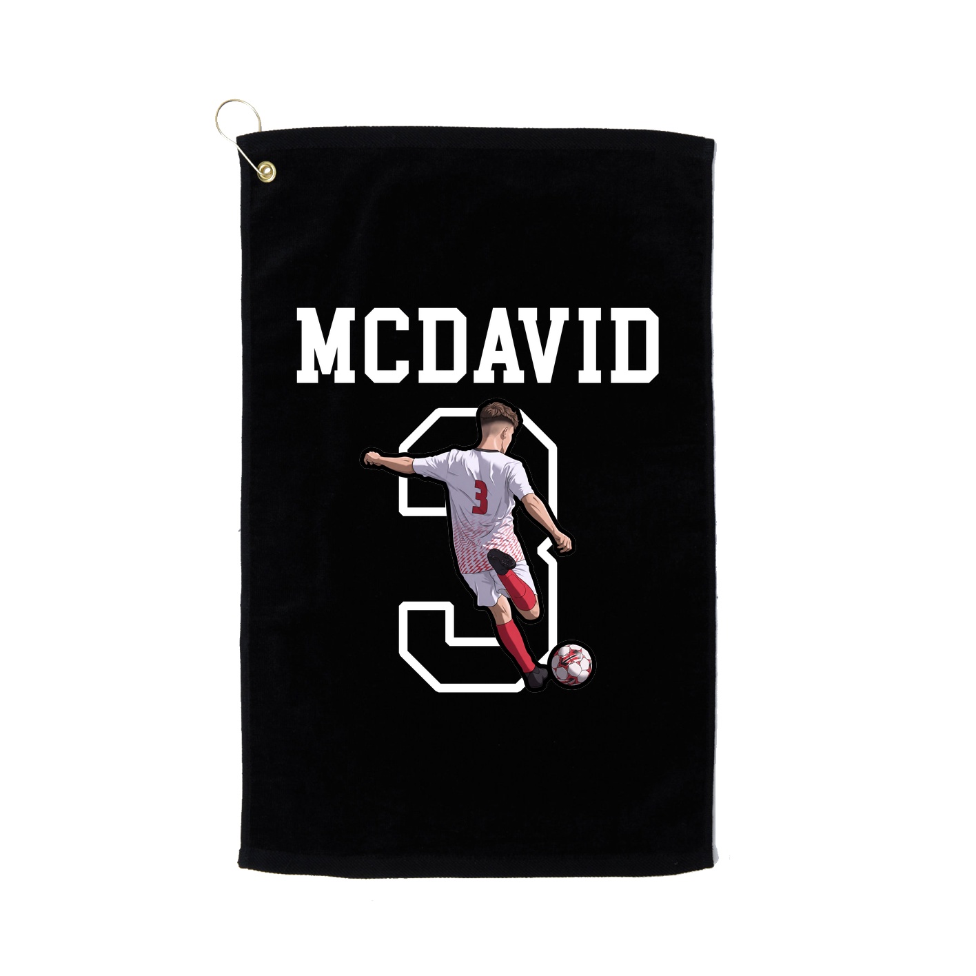 Golf Towel — Shirsey in Black