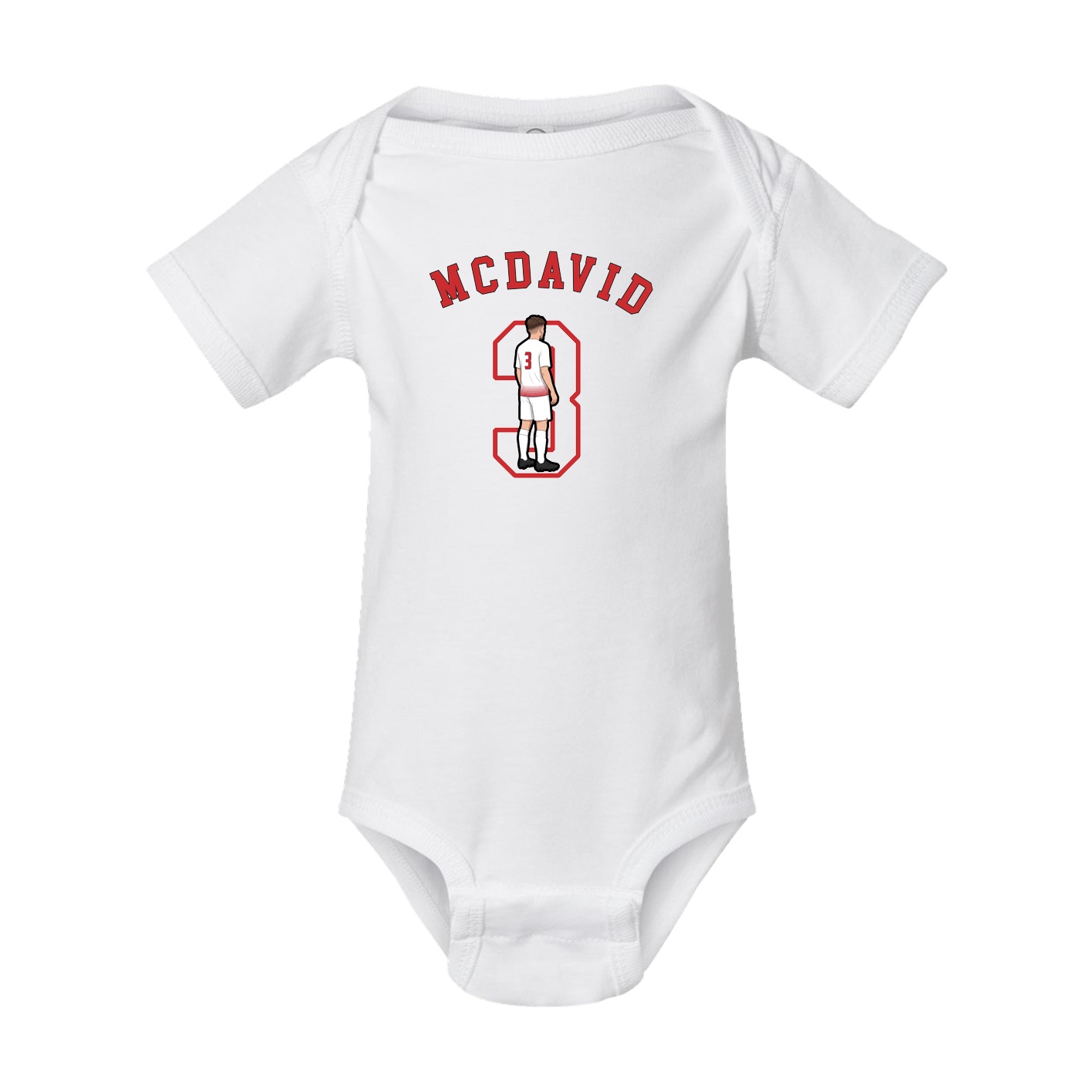 Baby Onesie — Shirsey Arch in White