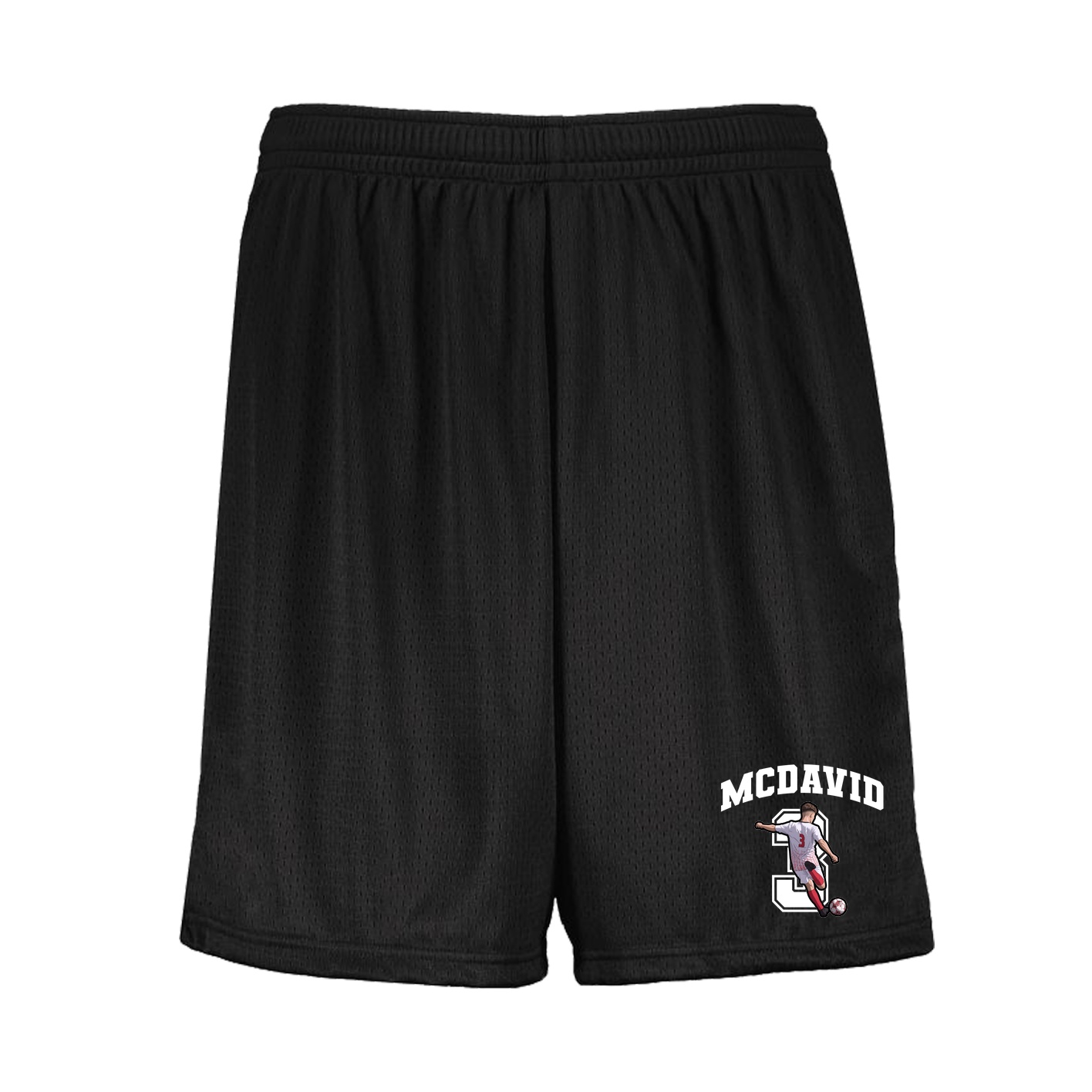 Shorts — Number in Black