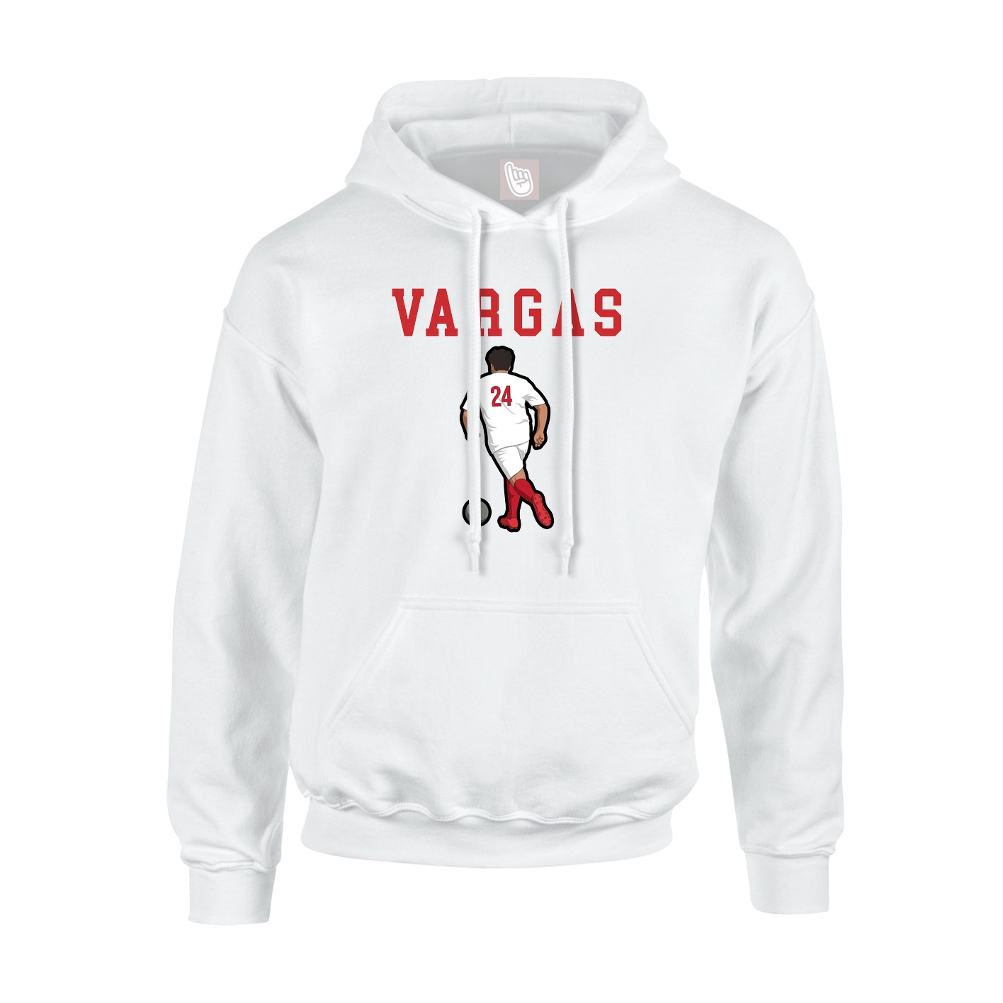 Youth Hoodie — Shirsey in White