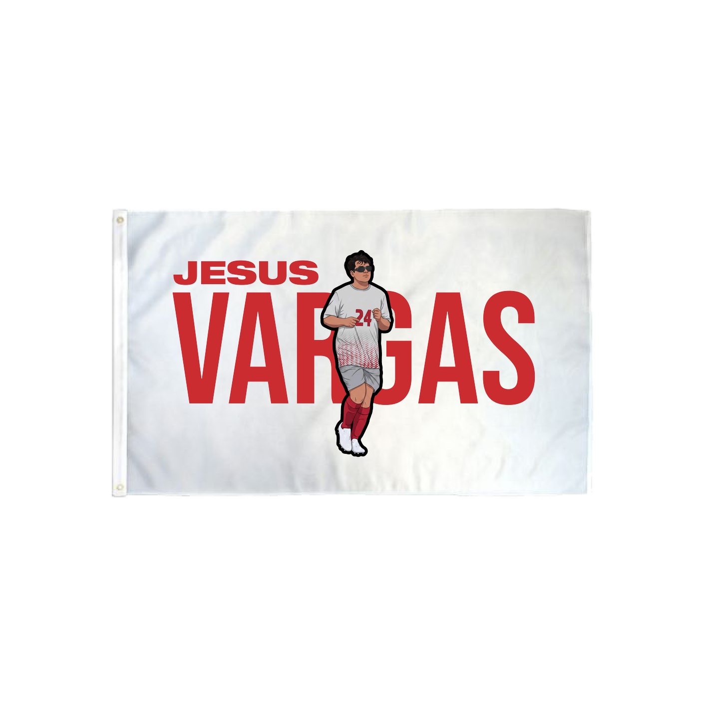 3x5 Flag — Player Name in Classic