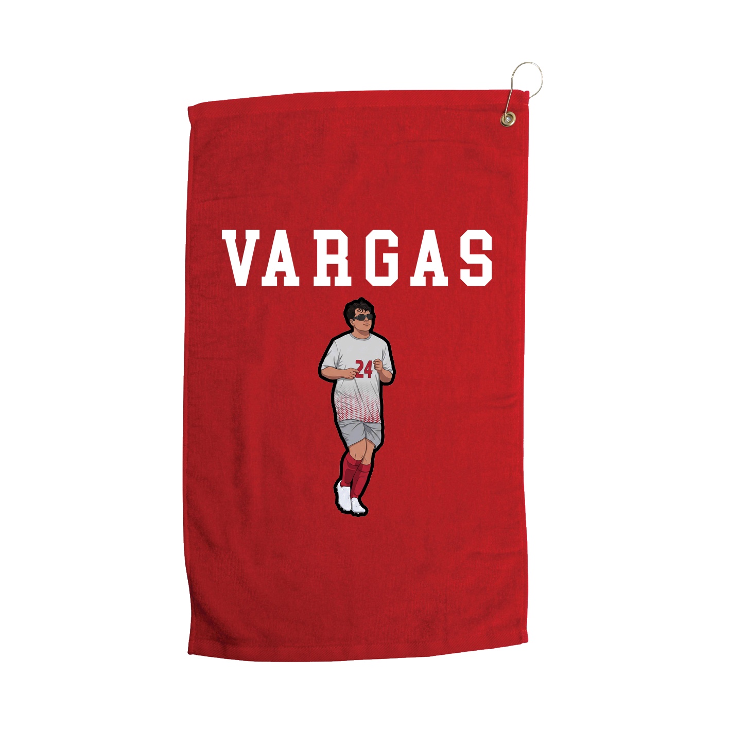 Golf Towel — Shirsey in Red