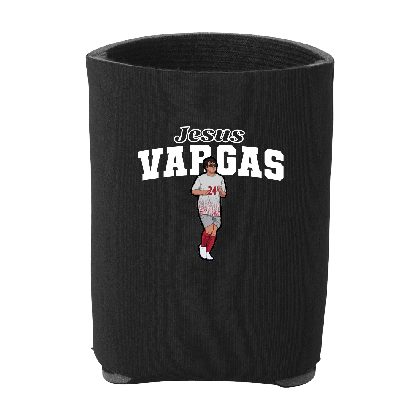 Can Holder — Name Arch in Black