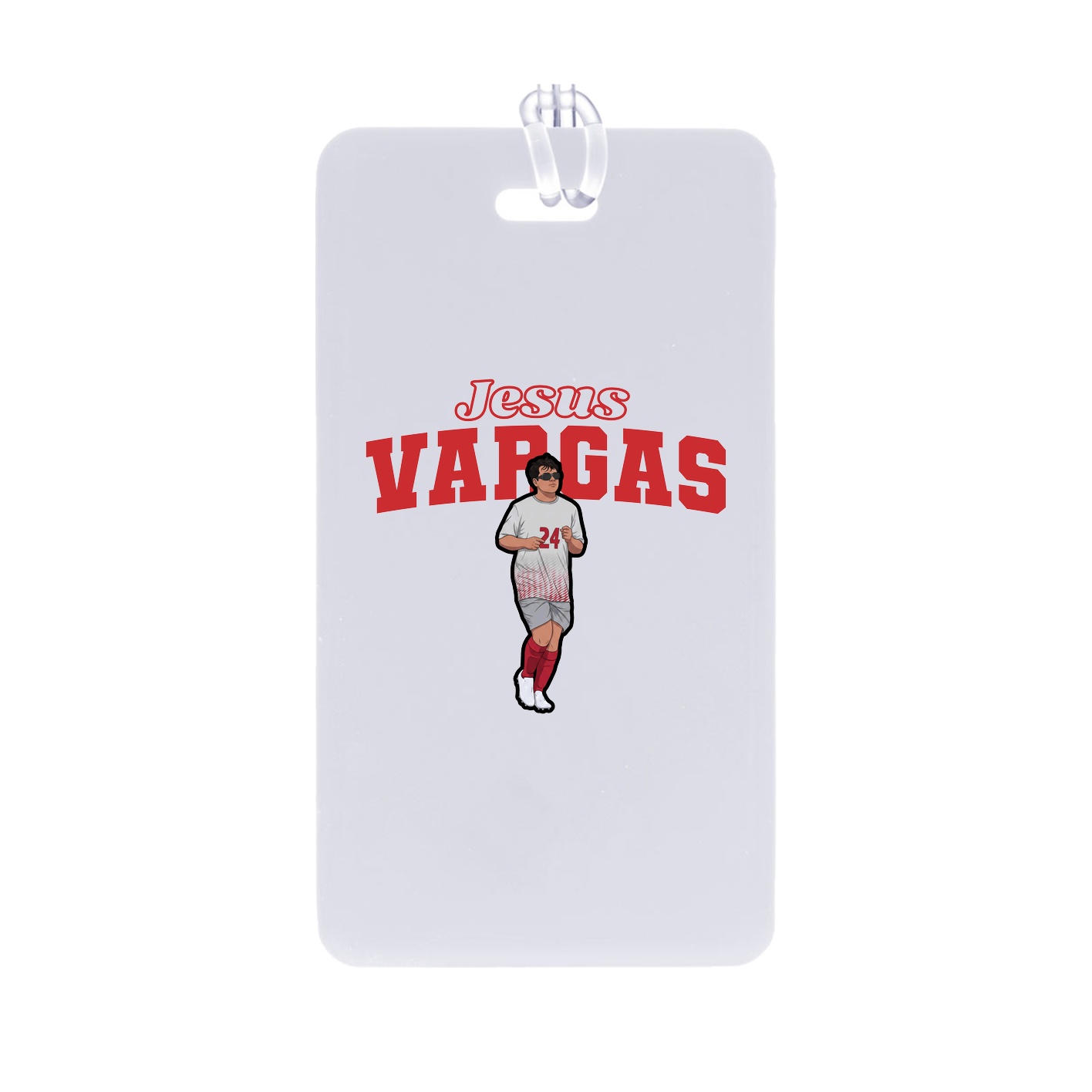 Bag Tag — Name Arch in Classic