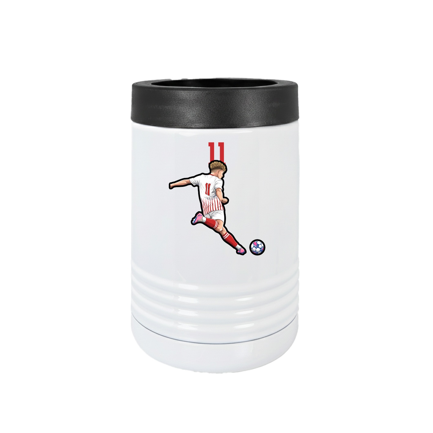 Beverage Holder — Number Top in White
