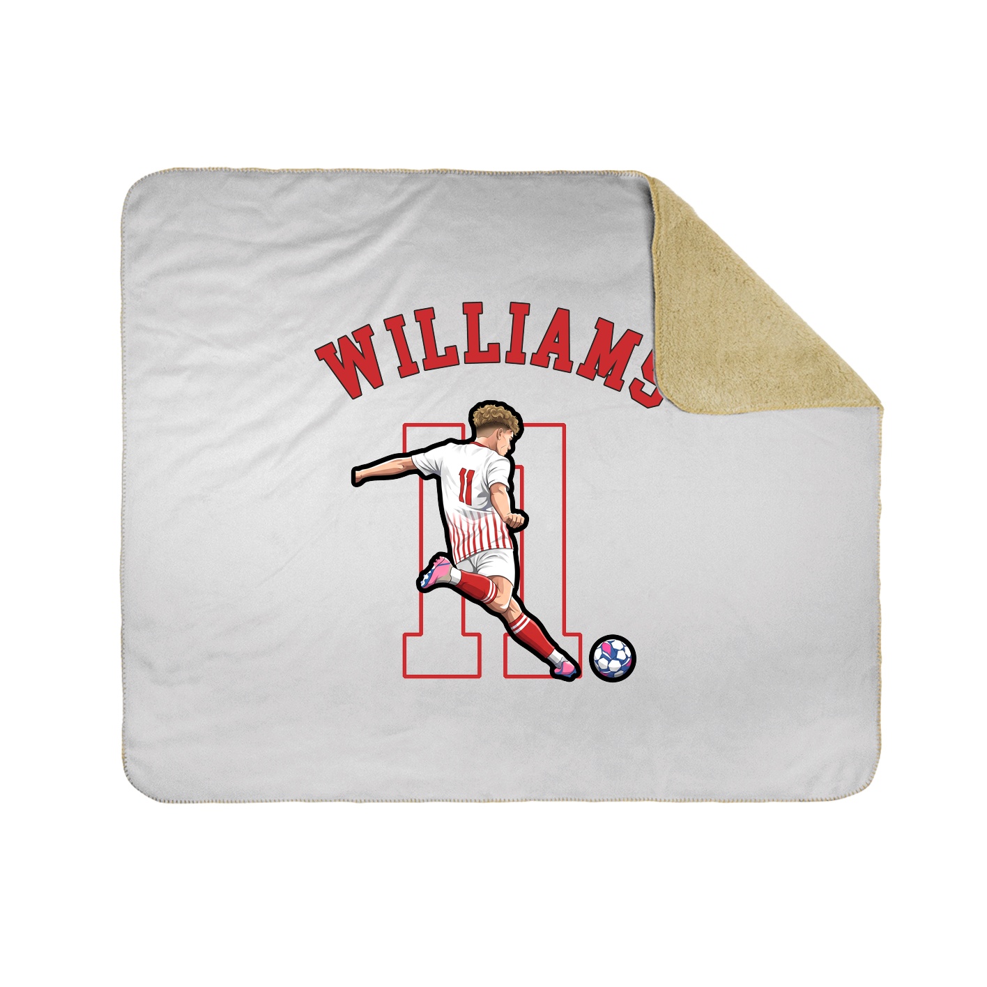 Throw Blanket — Shirsey Arch in White