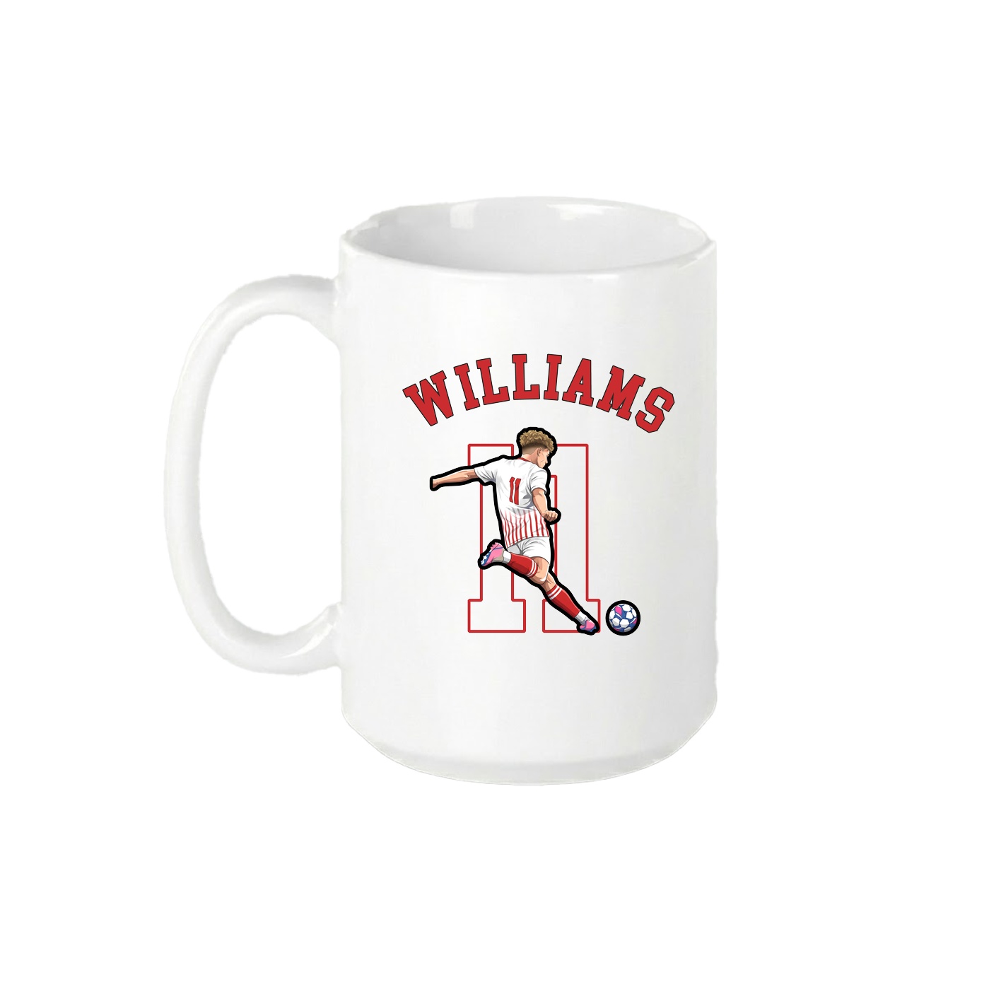 15oz Coffee Mug — Shirsey Arch in White