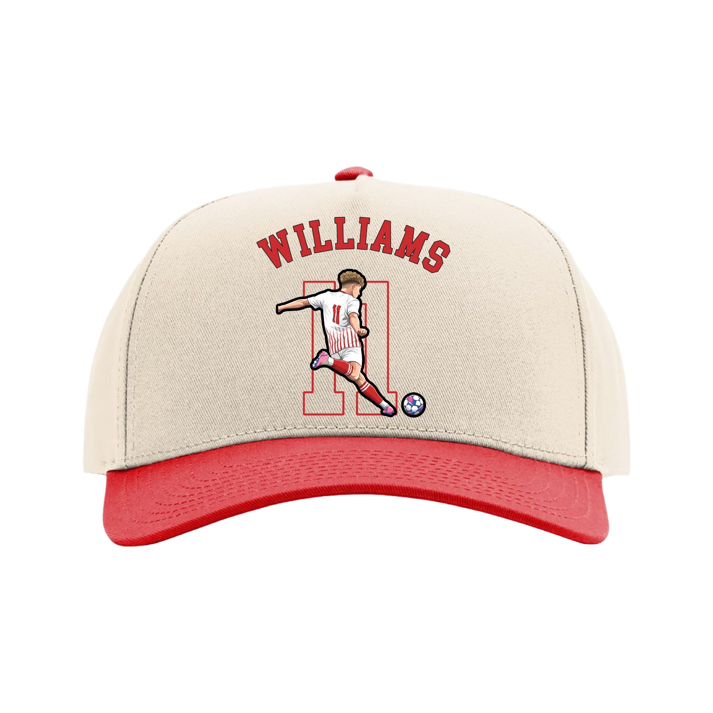 Full Fabric Five-Panel Champ Cap