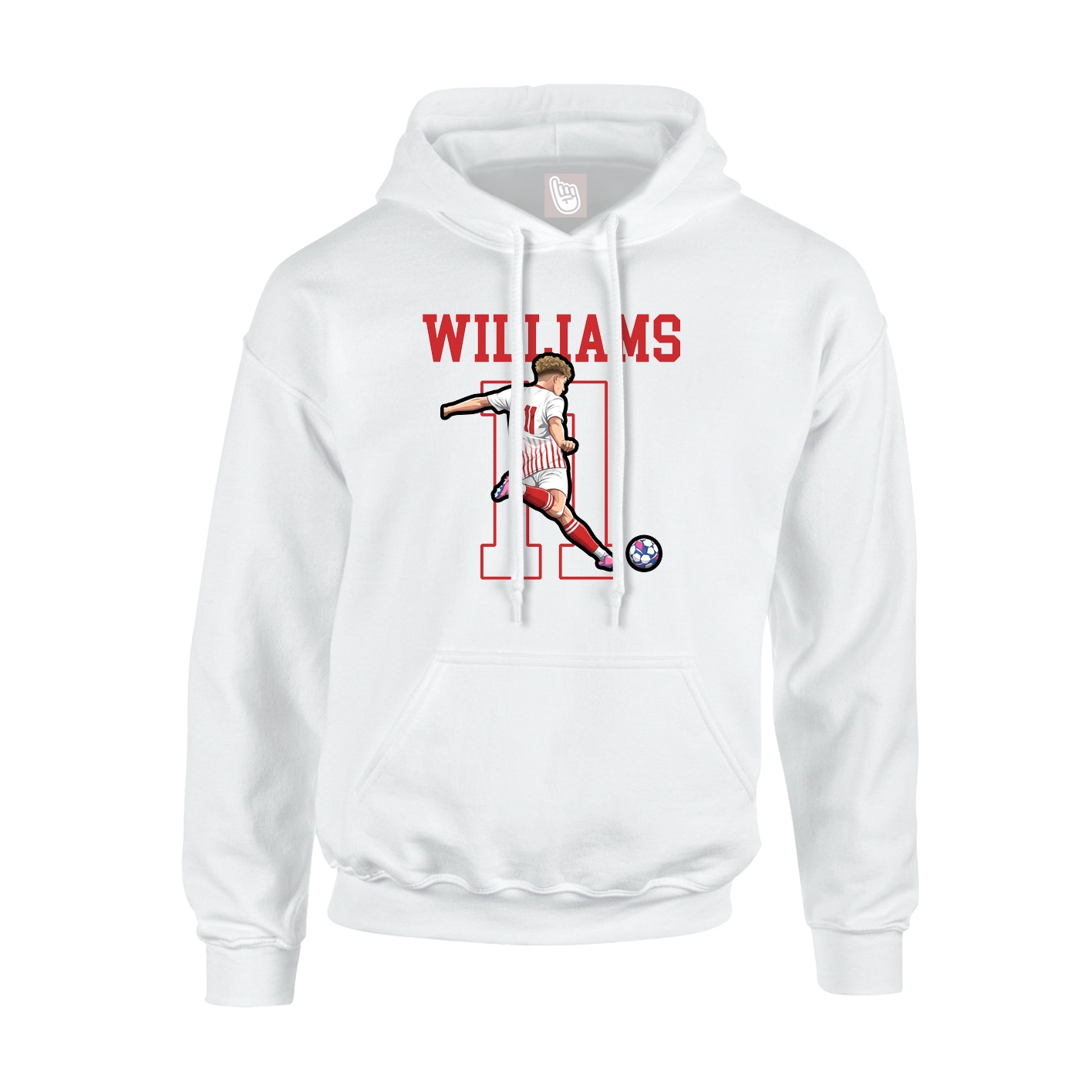 Youth Hoodie — Shirsey in White