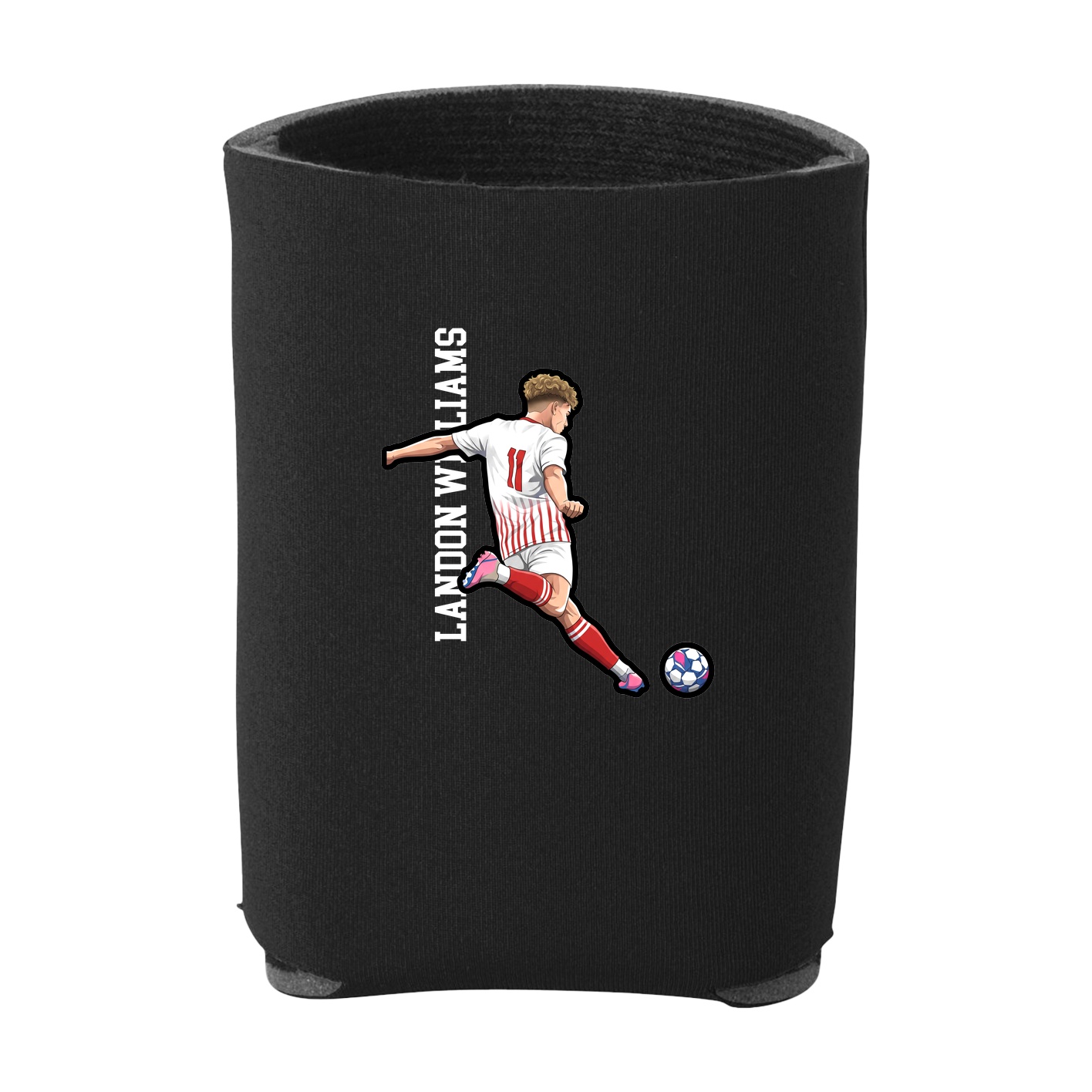 Can Holder — Name Vertical in Black